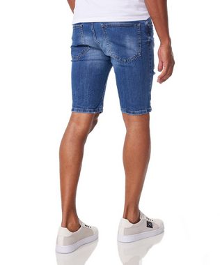 Denim House Jeansbermudas Herren Jeans Shorts Kurzehose Denim Bermuda Stretch Capri Basic