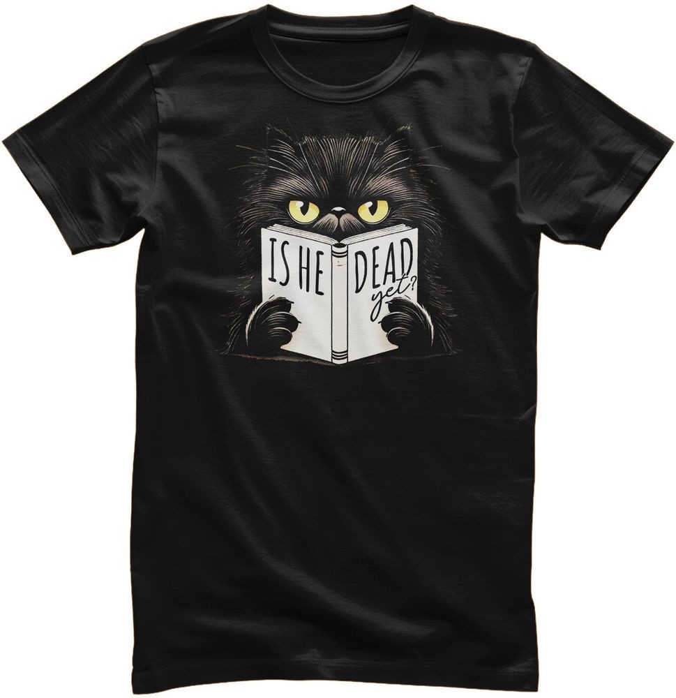 Hybris T-Shirt Cat - Is He Dead Yet Tee