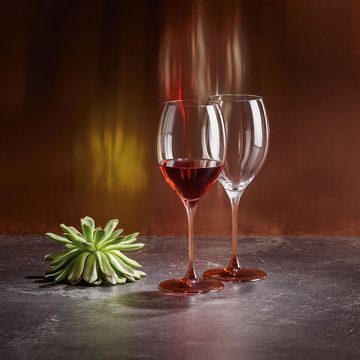 Villeroy & Boch Rotweinglas Manufacture Glass Bordeaux-Kelch 2er-Set, Glas