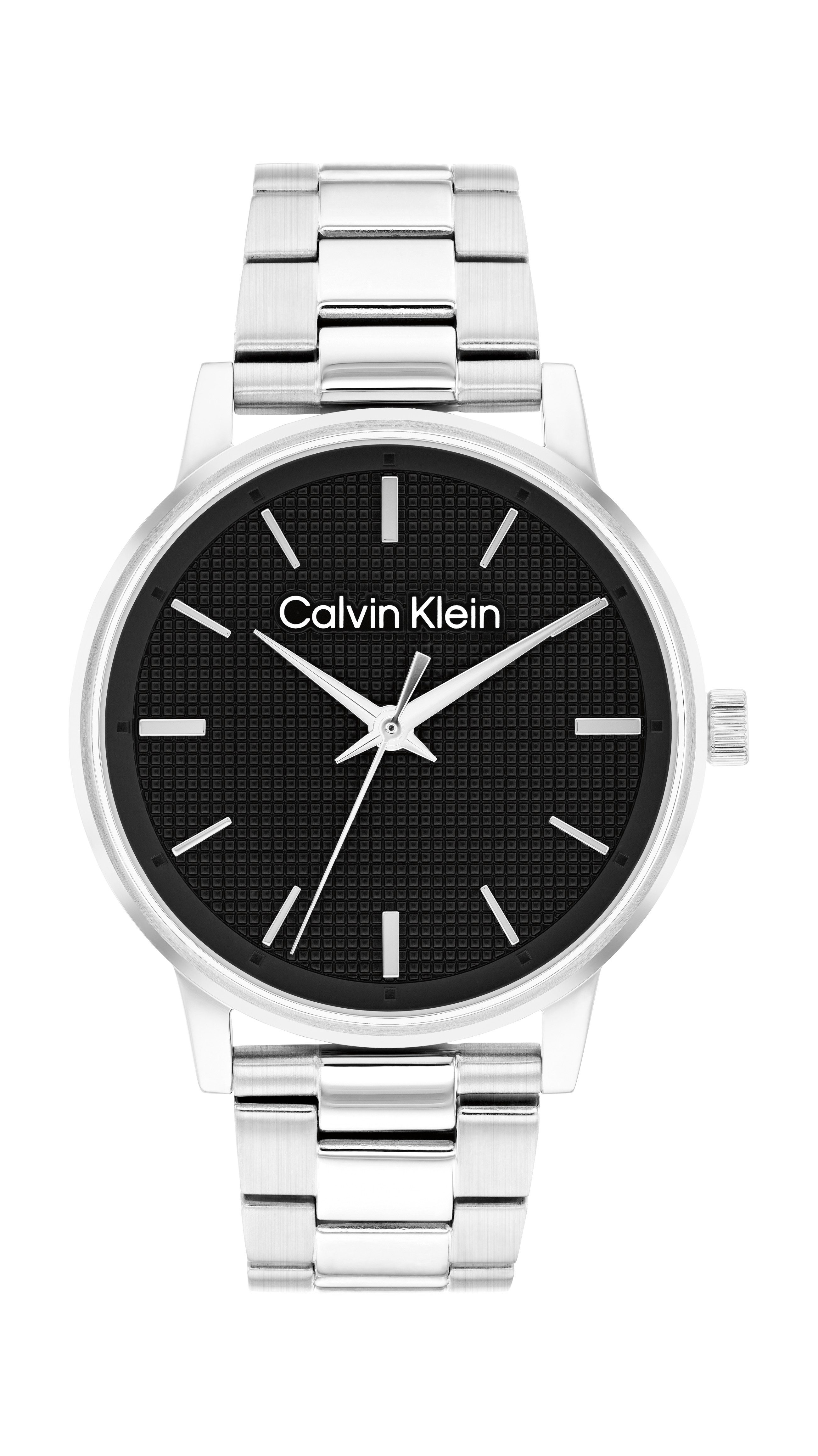 Calvin Klein Quarzuhr CK Linked 25200500, Armbanduhr, Damenuhr, Edelstahlarmband, analog