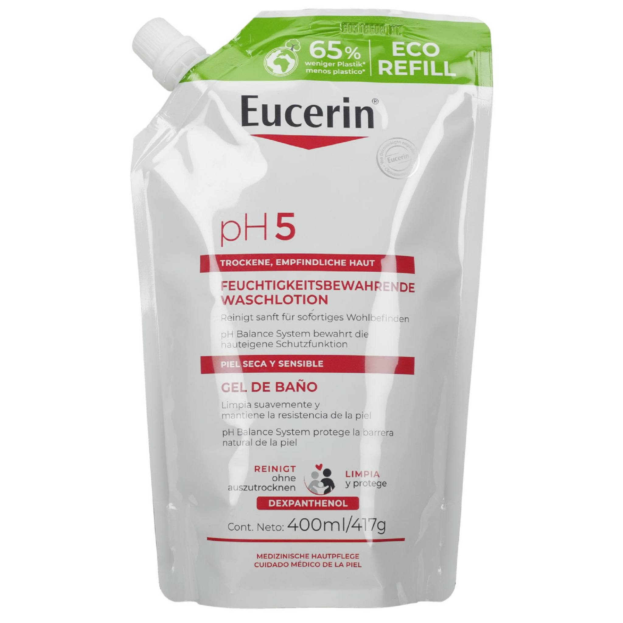 Beiersdorf AG Hautpflegegel EUCERIN pH5 Waschlotion empfindliche Haut Nachfüllpack