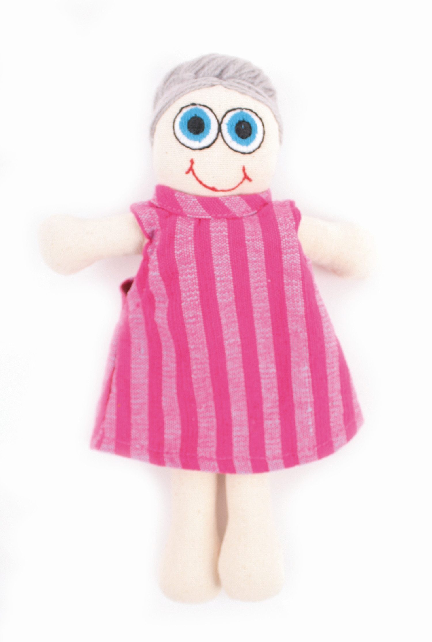 El Puente Stoffpuppe Vielfaltspuppe "Selma", Handmade, Handmade