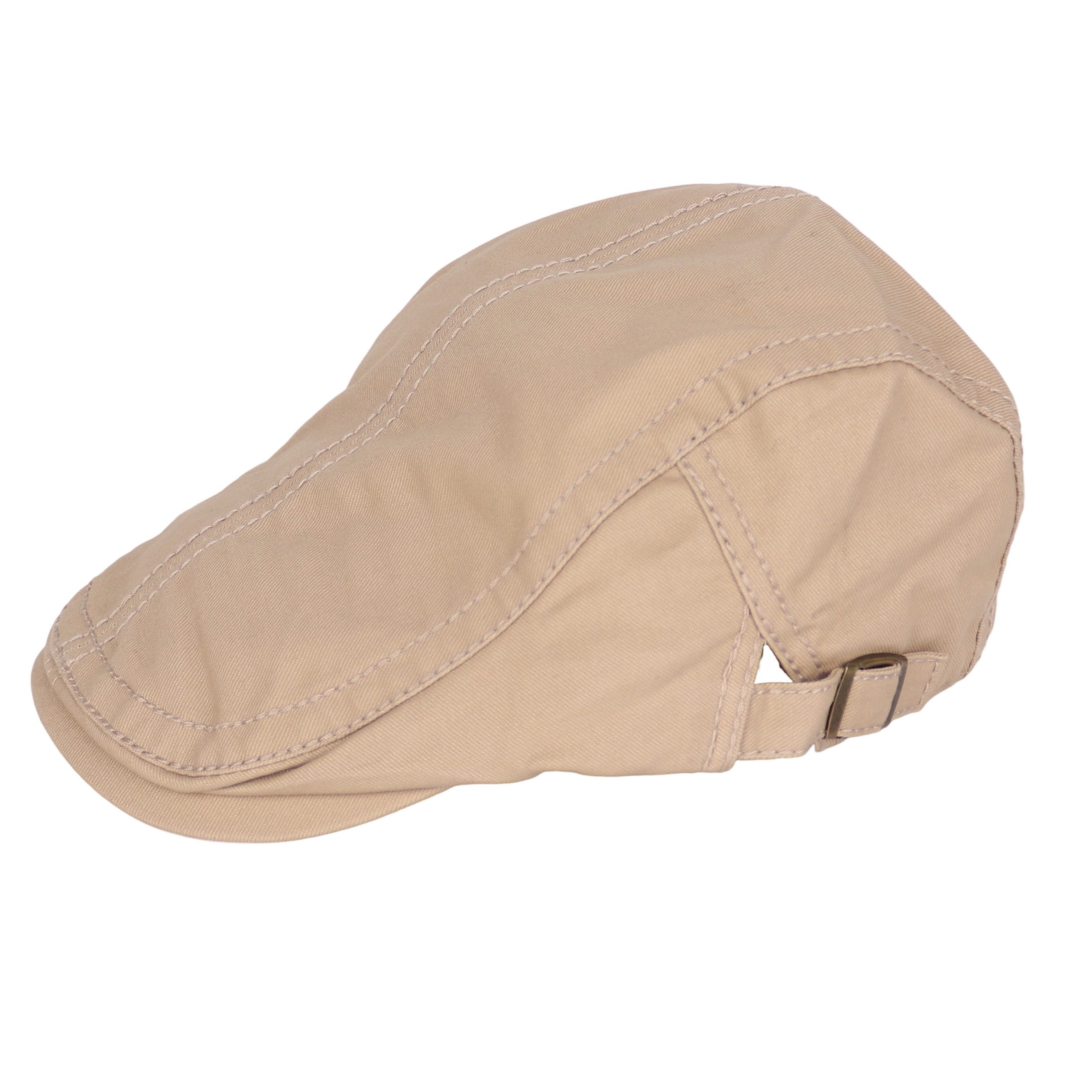 MIRROSI Schiebermütze mit Shirm, in washed Look, aus 100% Baumwolle (Outdoor Cap, Feldmütze, Kappe) Atmungsaktiv, Einheitsgröße, Unisex, Damen Herren