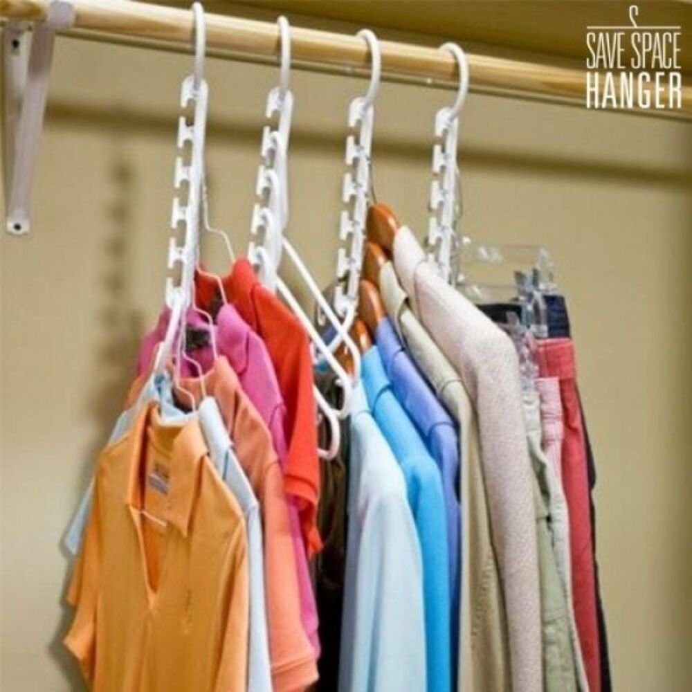 Radami Mehrfach-Kleiderbügel 8 Multibügel Mehrfachbügel für 40 Kleiderbügel. € 6,99, (€ 0,87 pro 1 Stk).