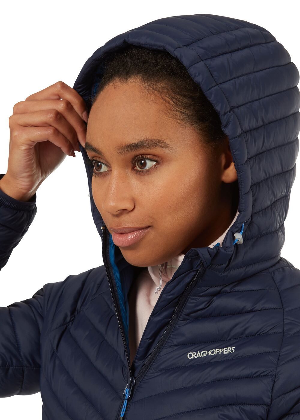 Craghoppers Trekkingjacke Craghoppers - ExpoLite Long - Damen Wintermantel Jacke, navy