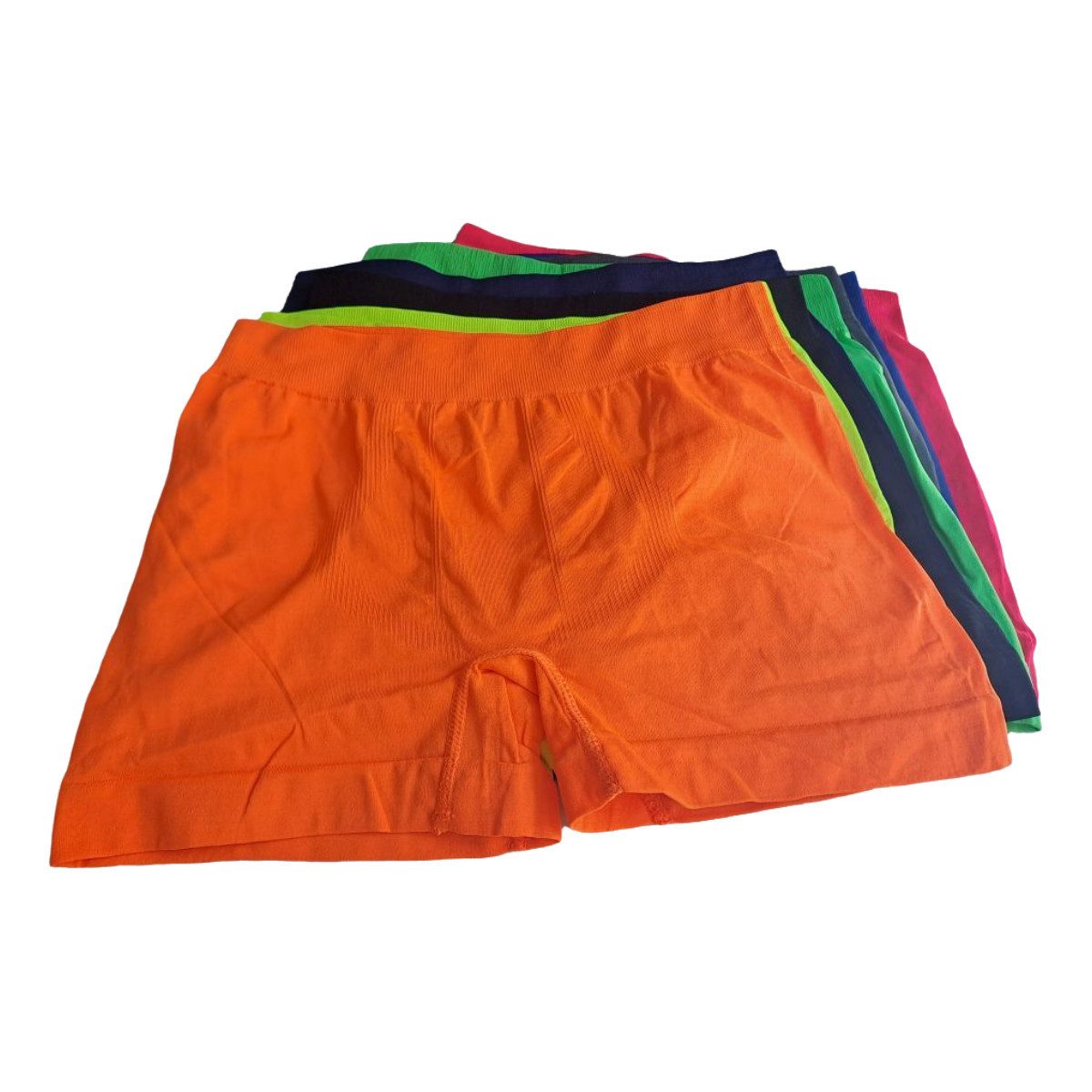 Retro Boxer 6er Herren Boxershorts Microfaser Retro Unterhose Unterwäsche Neon1705