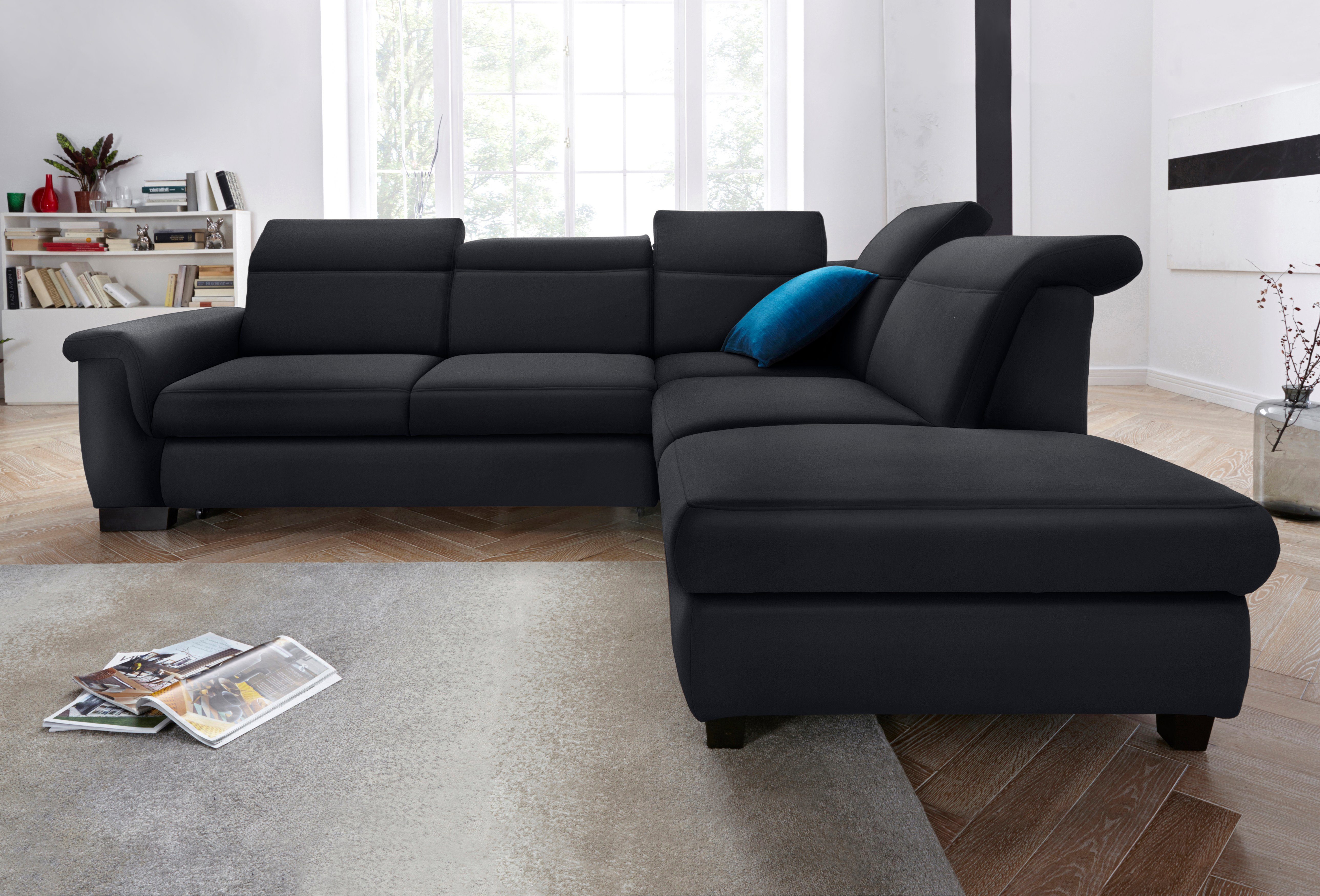 DOMO collection Ecksofa "Sully komfortables Sofa, OTTOs Choice, L-Form", wa günstig online kaufen