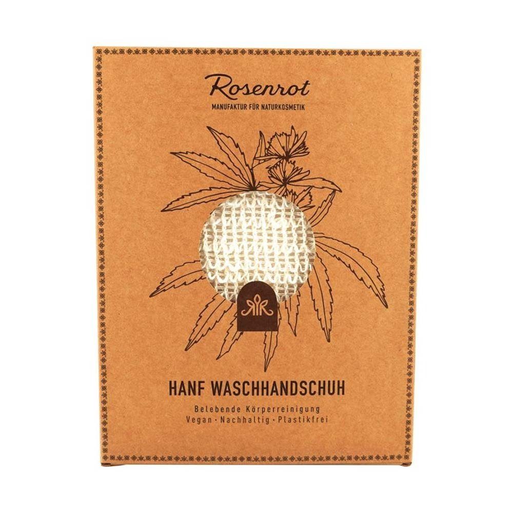 Rosenrot Waschhandschuh