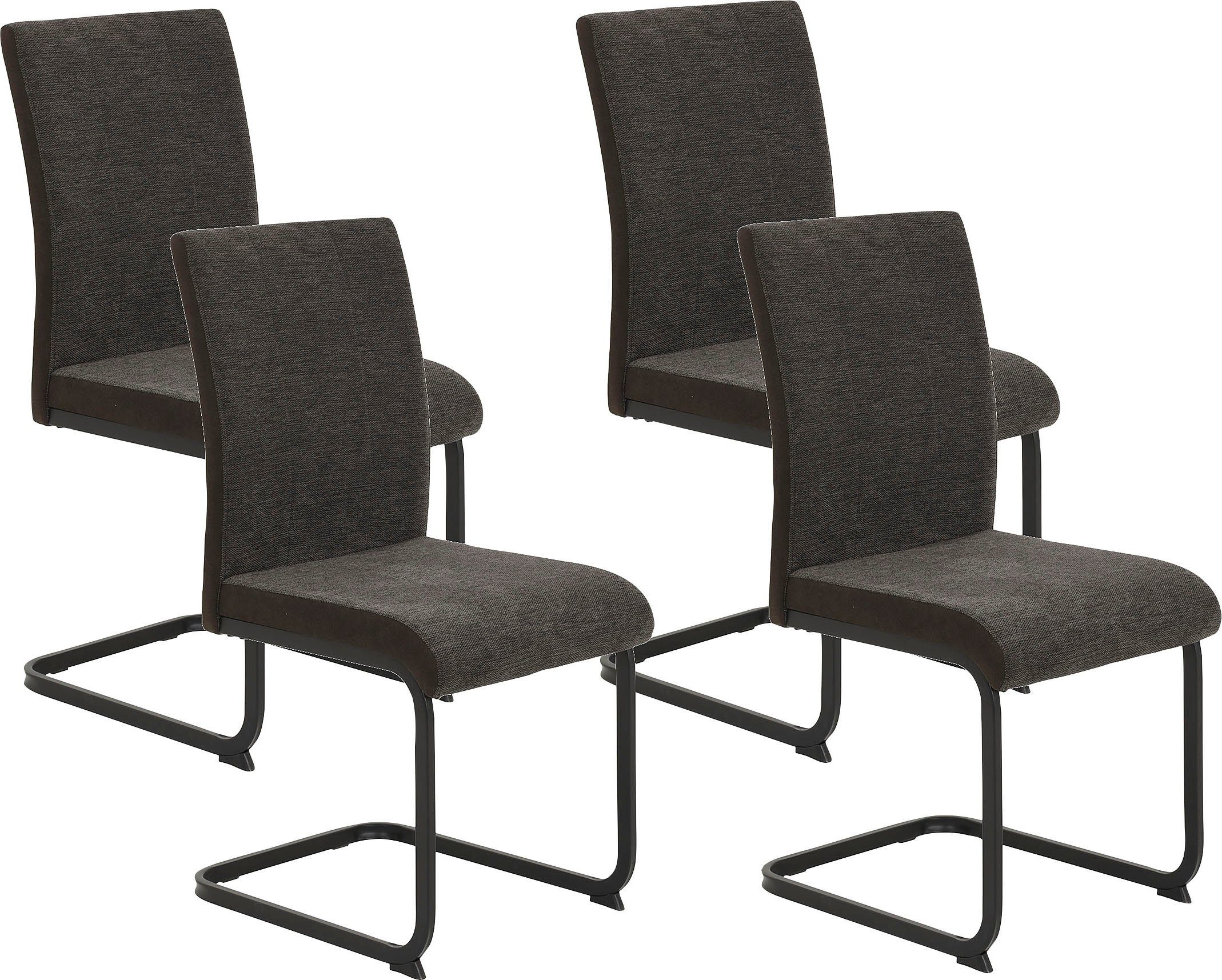 HELA Freischwinger LINN (Set, 4 St), Esszimmerstuhl im praktischen 2er oder 4er Set