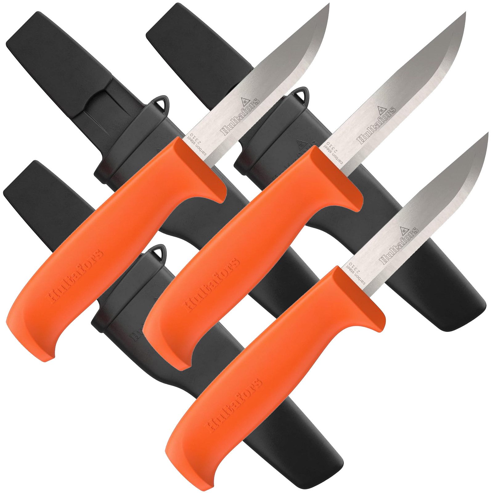 Hultafors Резакиmesser 3 Stück Hultafors Handwerkermesser HVK, (3 Stück)