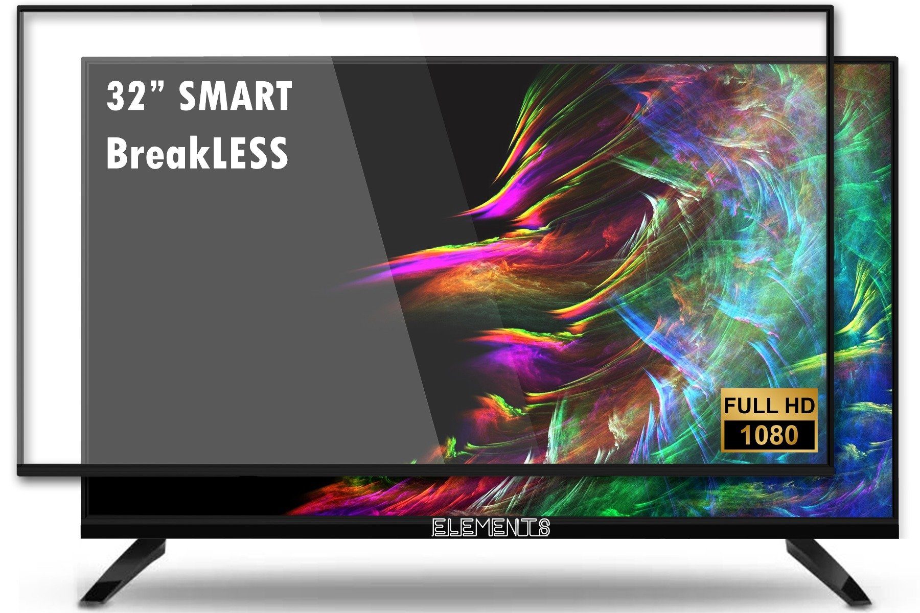 KB Elements ELT32SDEBR9 LED-Fernseher (81,30 cm/32 Zoll, Full HD, Smart-TV)