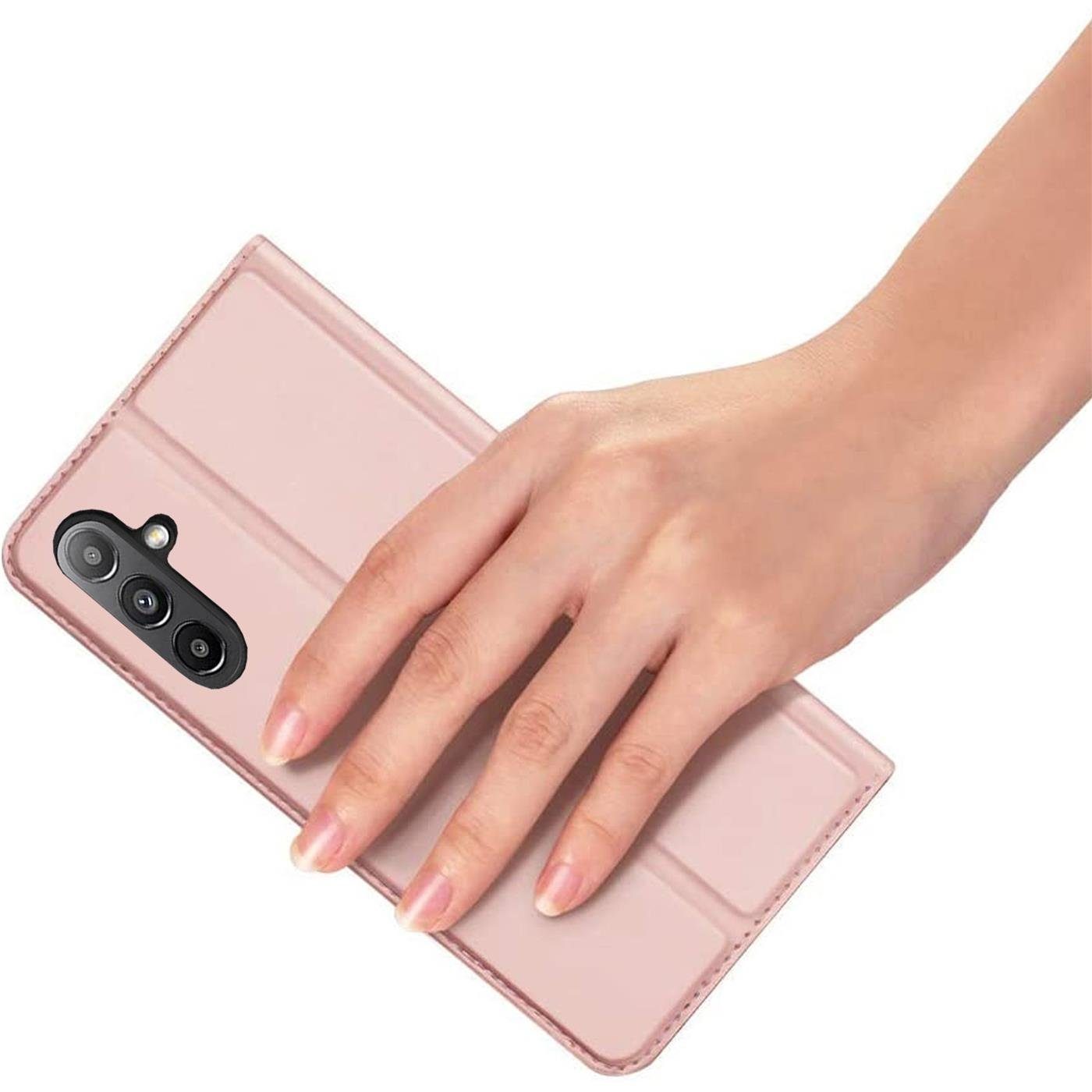 CoolGadget Handyhülle Magnet Case Handy Tasche für Samsung Galaxy A13 5G, Samsung A04s 6,5 Zoll, Hülle Klapphülle Ultra Slim Flip Cover Samsung A13 5G A04s Schutzhülle