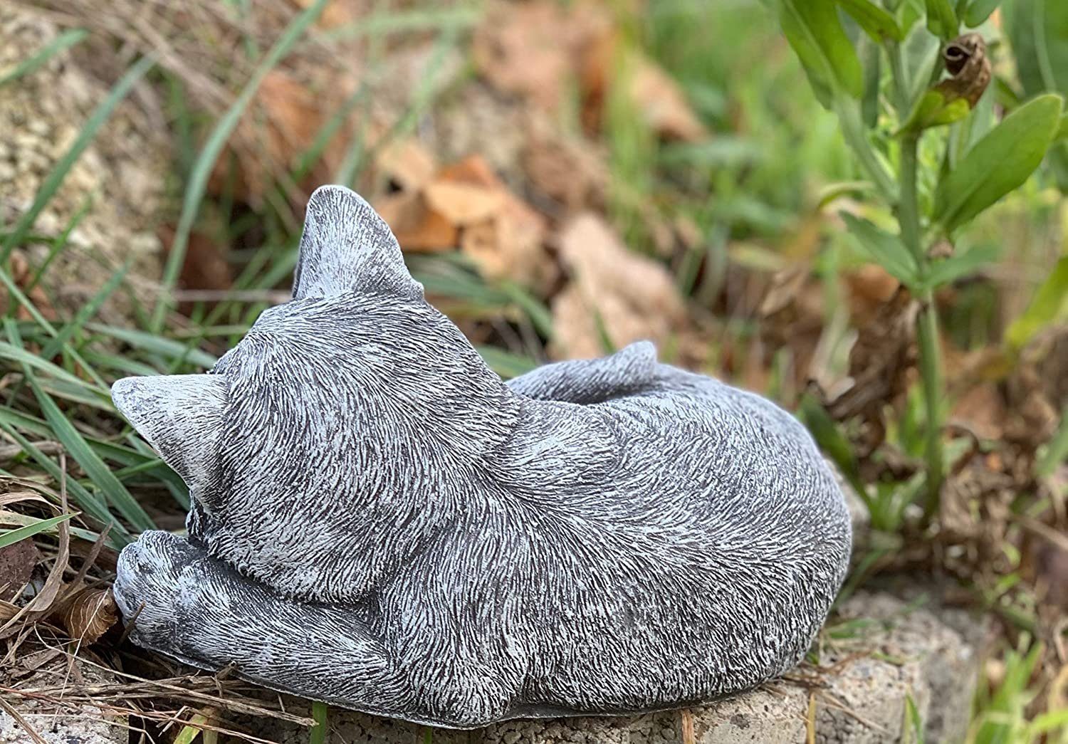 Kater Steinfigur Gartenfigur Stone Katze and Style Paule