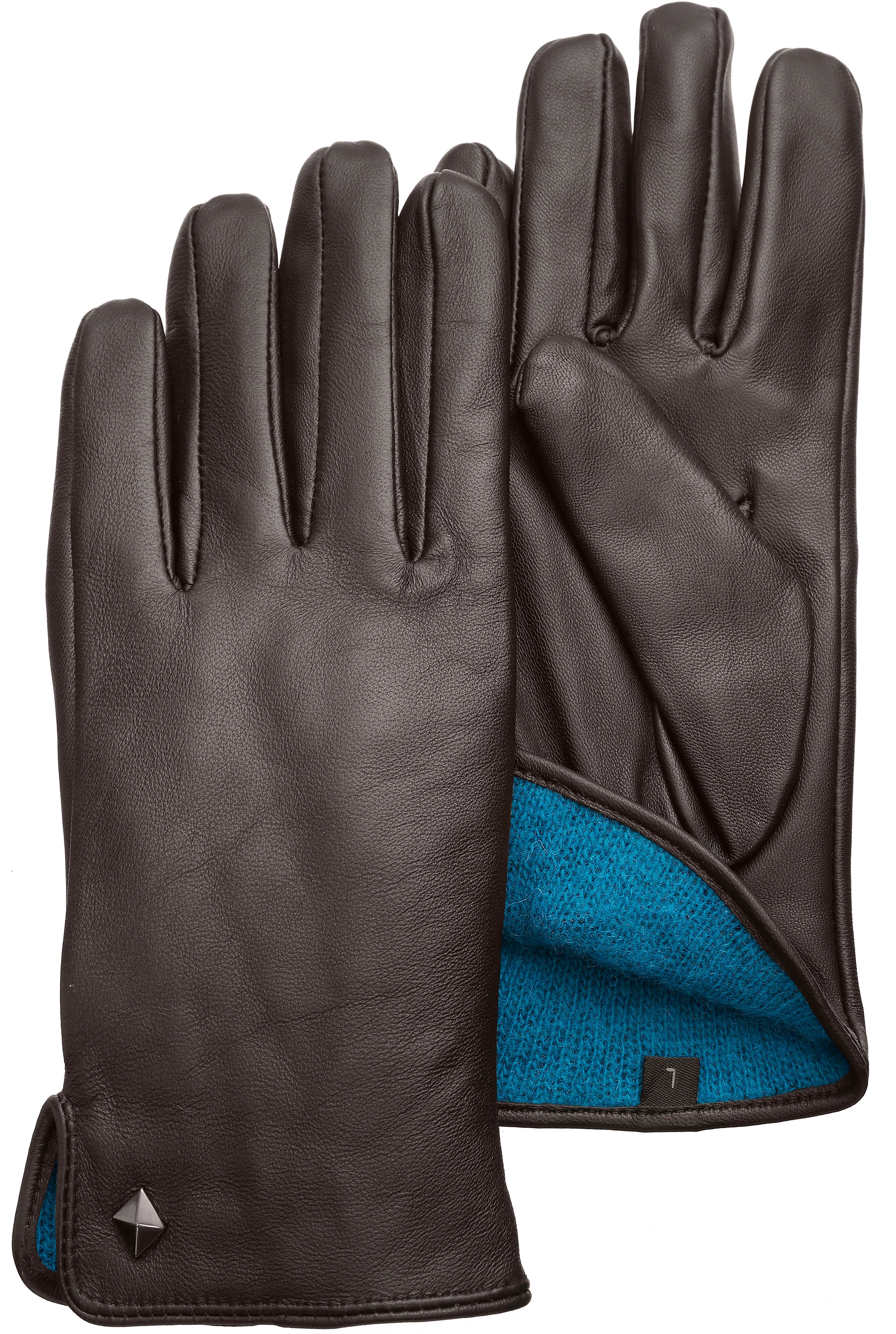 PEARLWOOD Lederhandschuhe Meg dekorativer Rockstud - günstig online kaufen