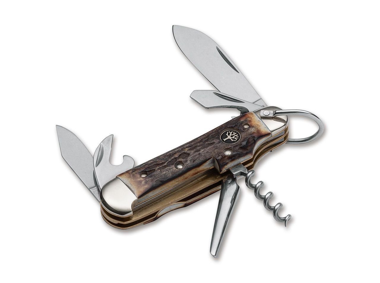 Böker Manufaktur Taschenmesser Taschenmesser Sportmesser Hirschhorn