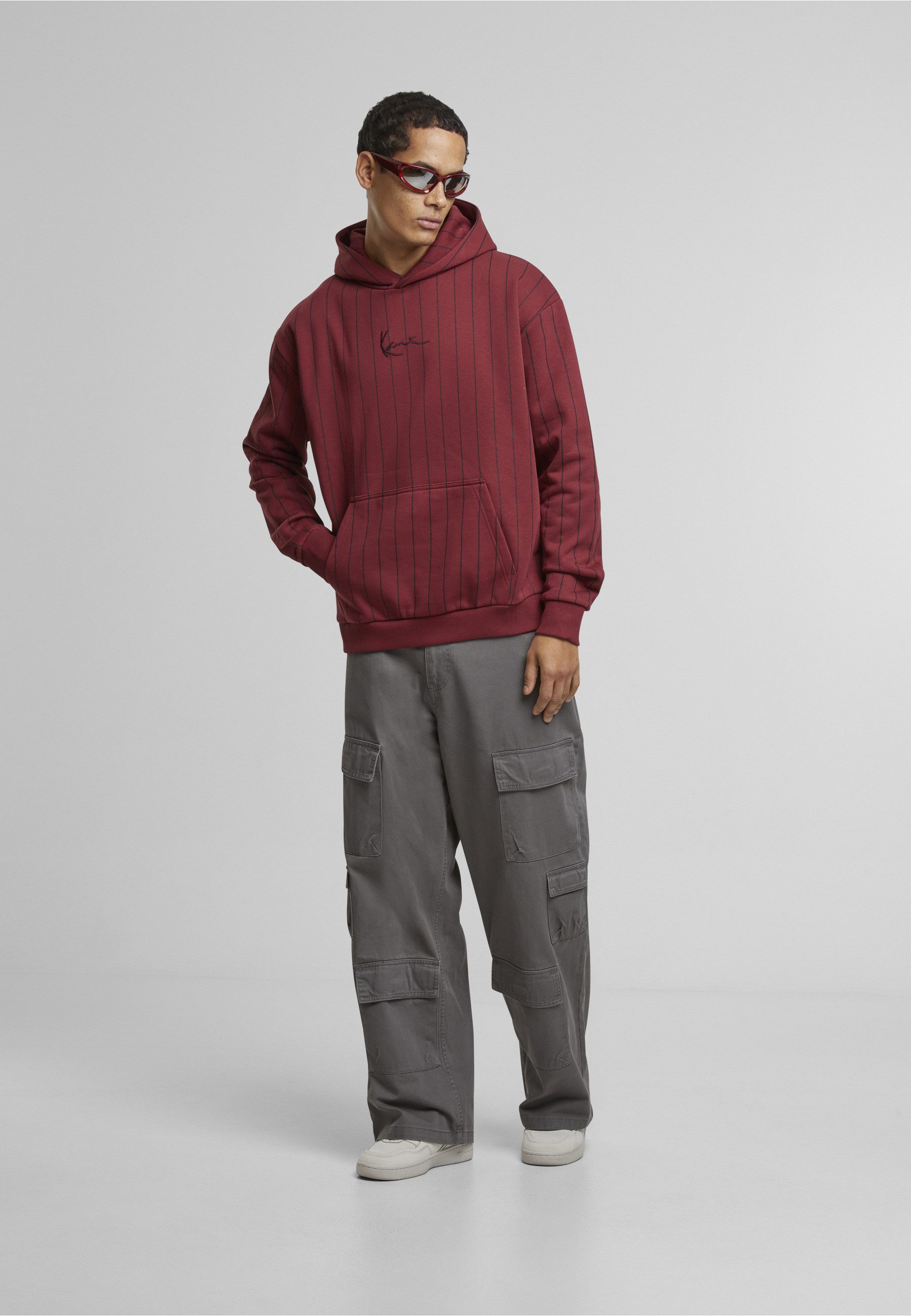 Karl Kani Kapuzensweatshirt Karl Kani KK Small Signature Essential Pinstrip günstig online kaufen