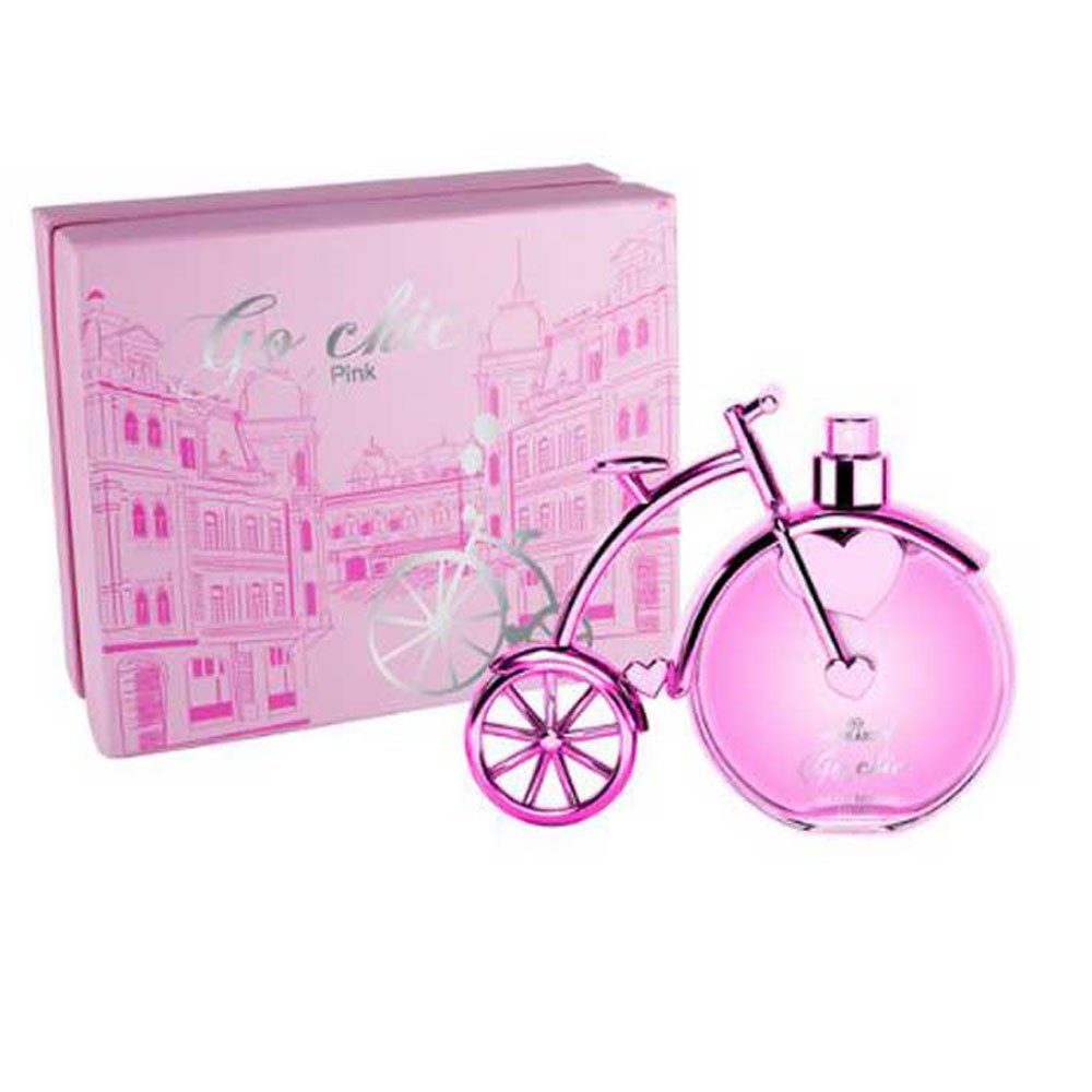 Tiverton Парфюми "Go Chic pink" Damen Parfum edp 100 ml altes Fahrrad