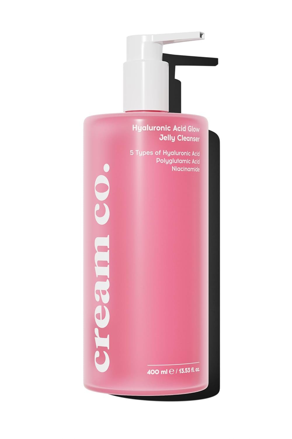 cream co. Gesichts-Reinigungscreme Glow Jelly Cleanser 400ml - Feuchtigkeitsschaum