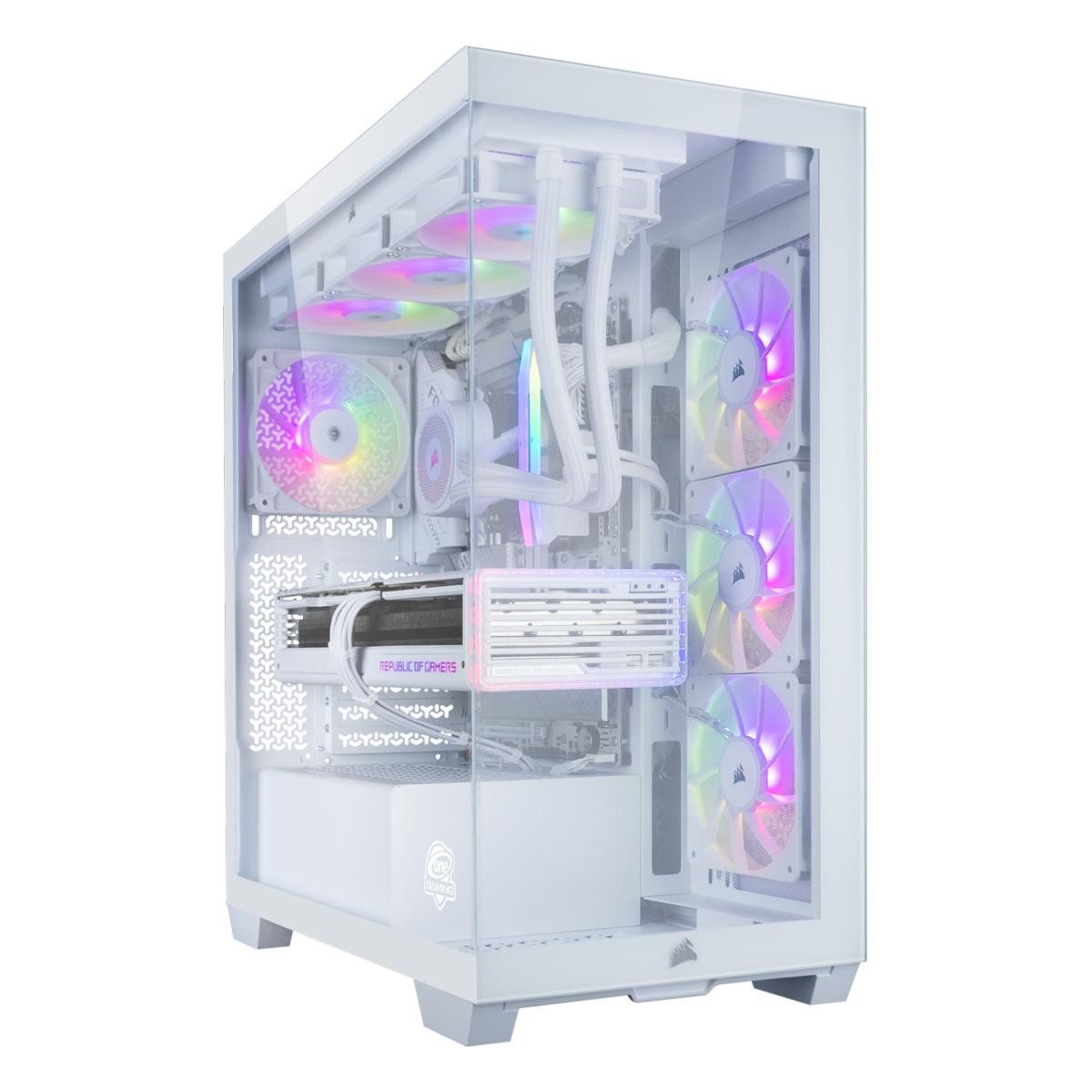 ONE GAMING High End PC AR108 Gaming-PC (AMD Ryzen 9 9900X3D, Radeon RX 9070 XT, 32 GB RAM, 2000 GB SSD, Luftkühlung)