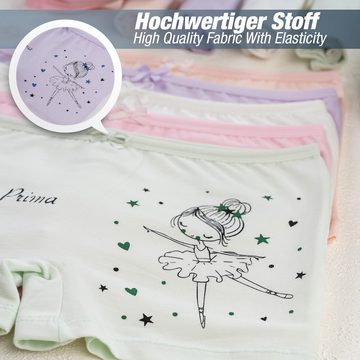 LOREZA Panty 10 Mädchen Pantys Baumwolle - Princess (Spar-Packung, 10-St)