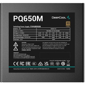 DeepCool PQ650M 650W PC-Netzteil