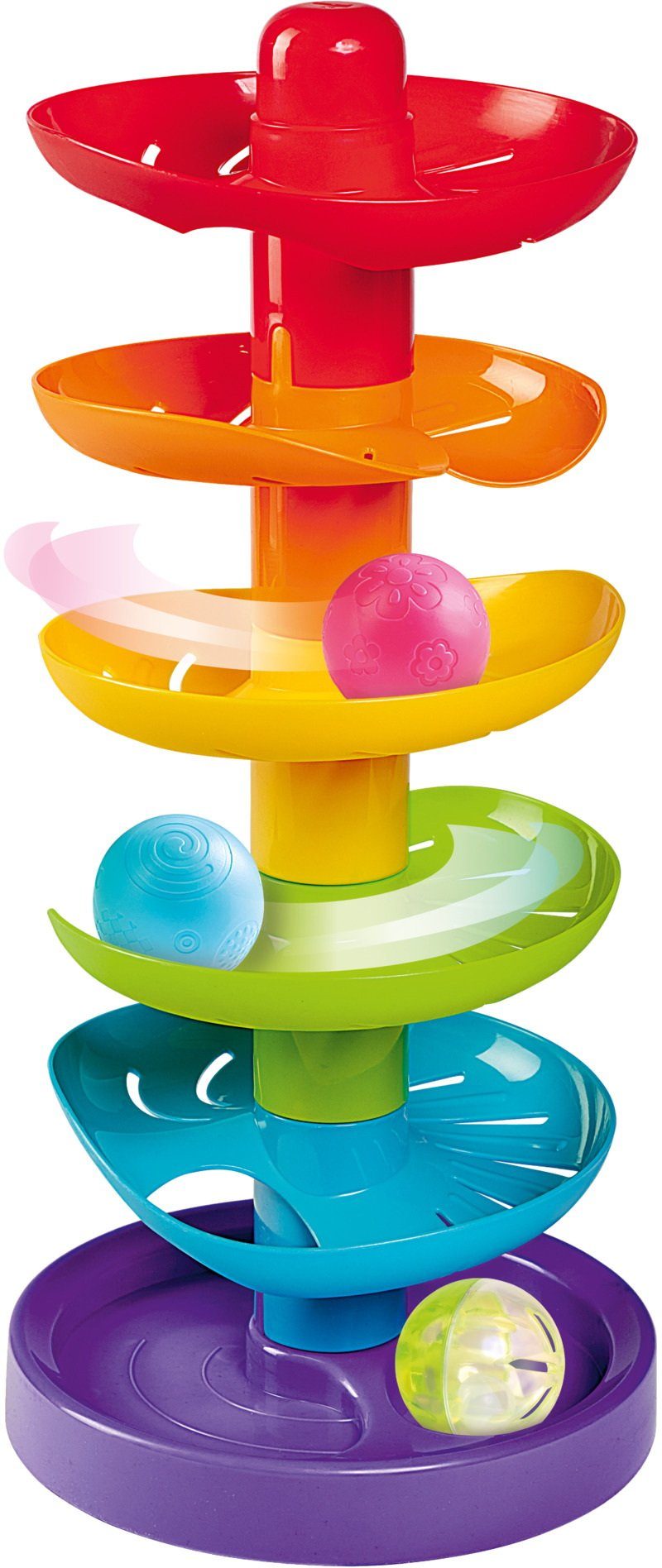 ABC-Dickie-Simba Lernspielzeug Kleinkindwelt Regenbogen Kugelturm 104010053 günstig online kaufen
