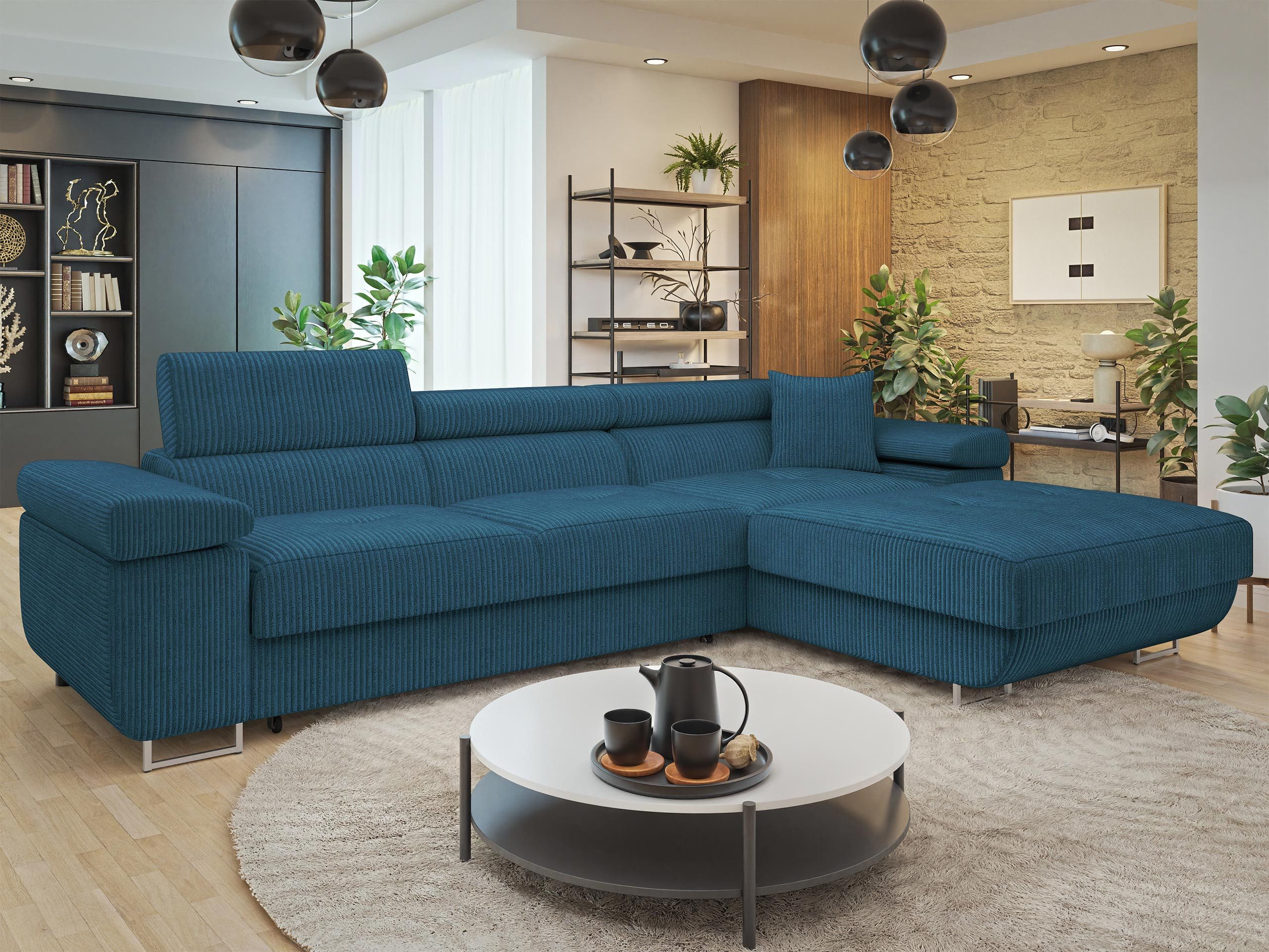 MIRJAN24 Ecksofa Torezio Mini Cord, mit günstig online kaufen