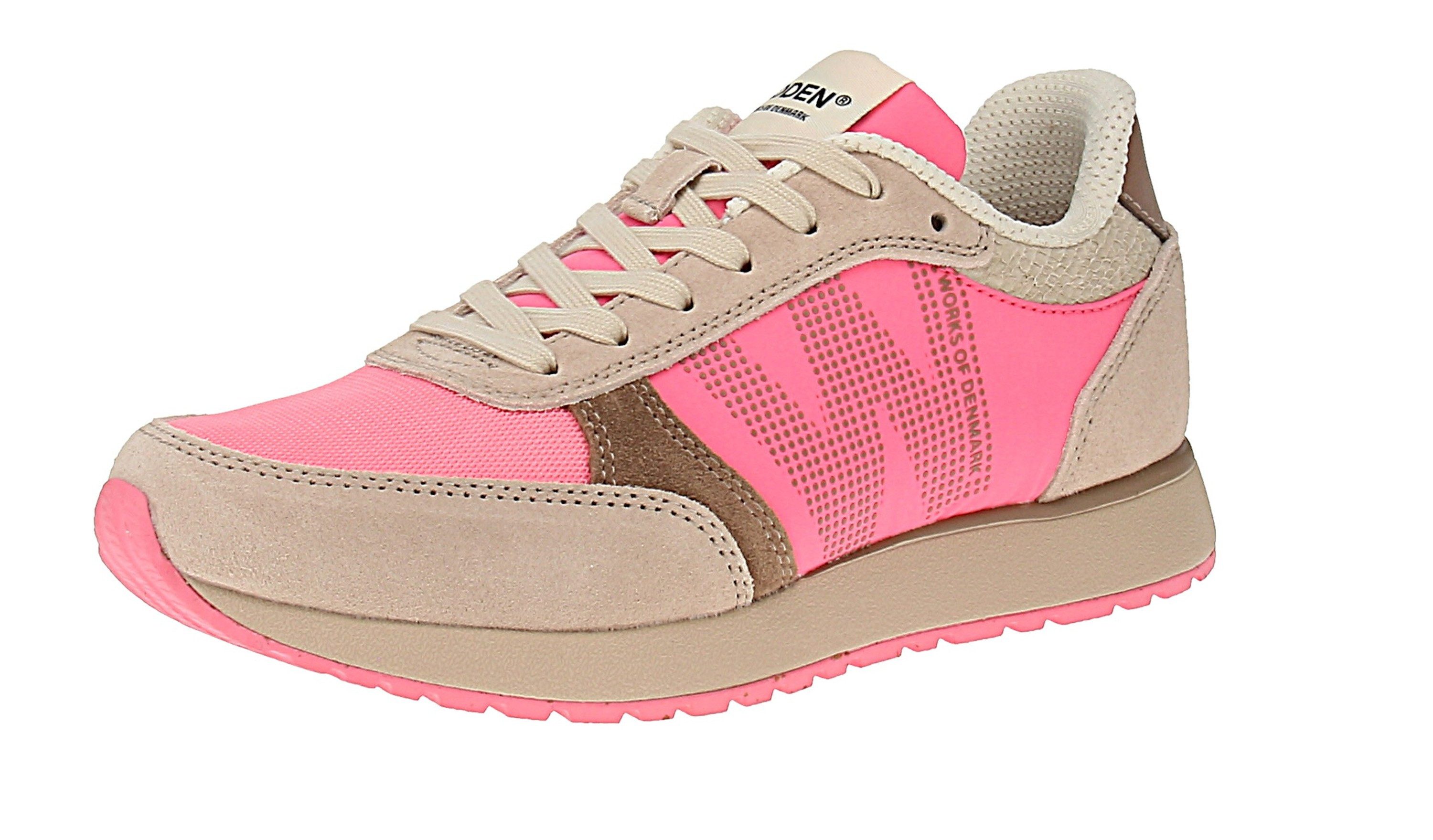 WODEN Woden WL686 Ronja Tricolor - Damen Sneaker - 377-Raspberry-Multi Snea günstig online kaufen