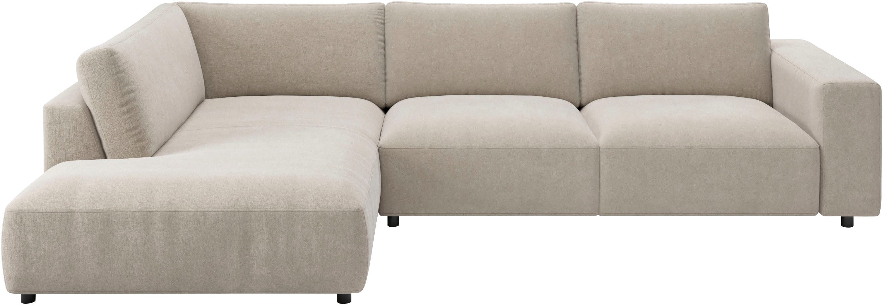 Musterring Ecksofa MR LUCIA, Luxuriöse Wohlfühlgarnitur von Musterring, Erstklassige Kammerkissen, komfortable Umbauecke & zeitloser Look