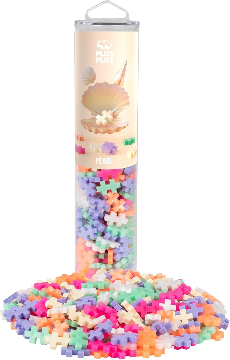 PLUS-PLUS PLUS PLUS 240 Kreativ Bausteine Pearl Spielbausteine, (240 St)