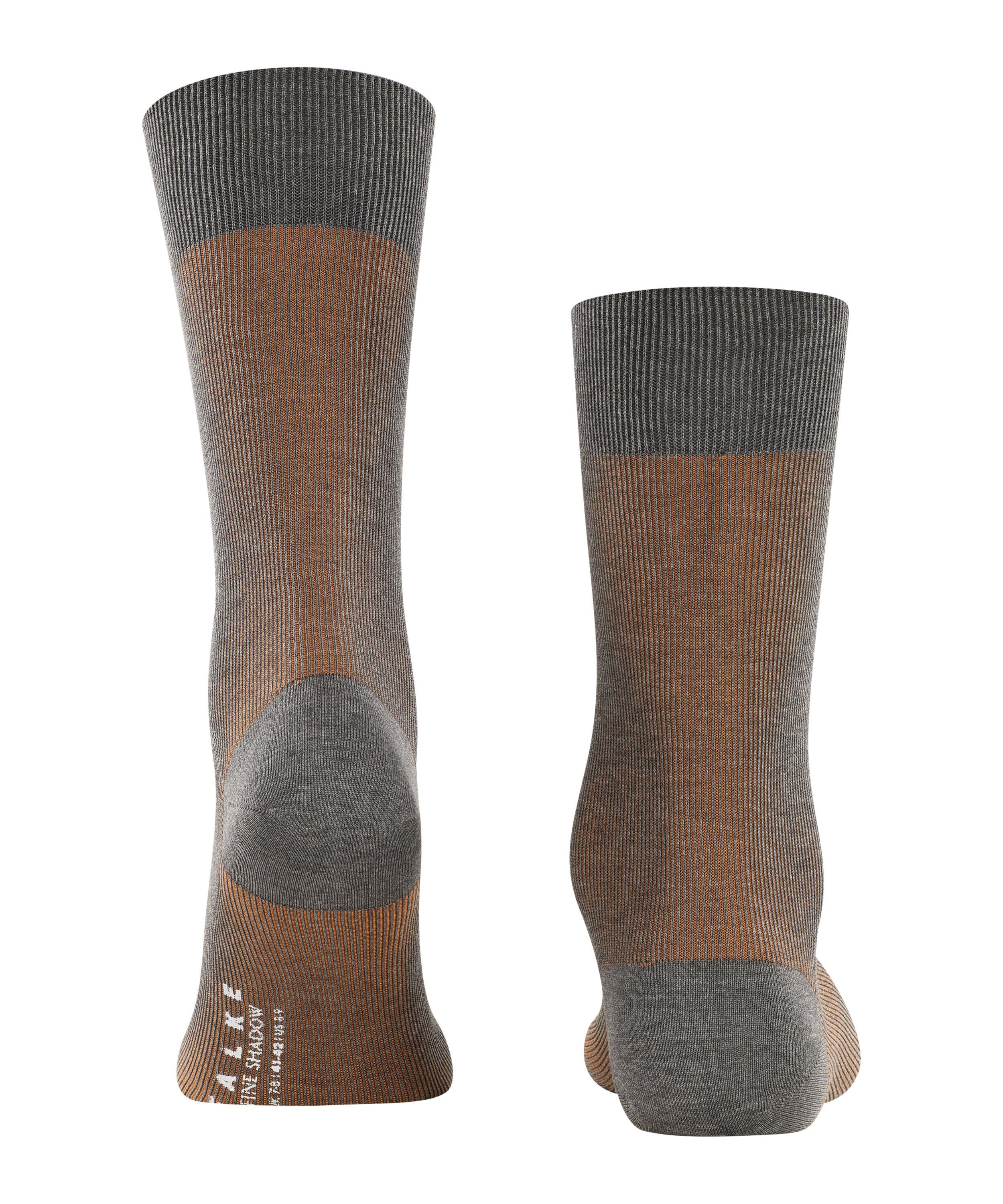 grey-melan FALKE (3560) (1-Paar) Socken Shadow Fine