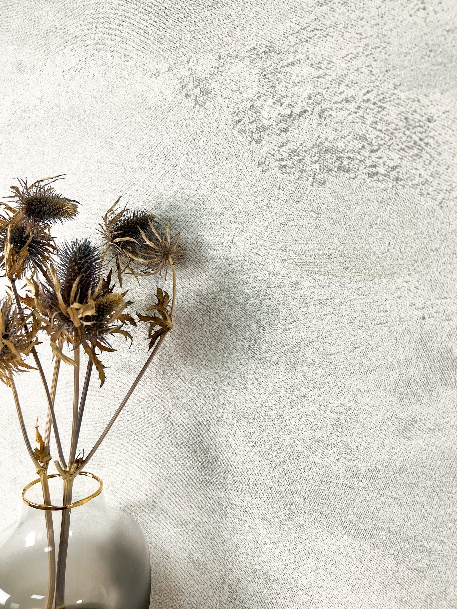 Newroom Vliestapete Mislav Light Grey Tapete Glanztapete Unifarbe,Glitzer,Metallic, Grau Tapete Modern Unifarbe - Glanztapete Mustertapete Hellgrau Metallic Uni Glamour Glitzer Metallic für Schlafzimmer Wohnzimmer Küche, Mustertapete