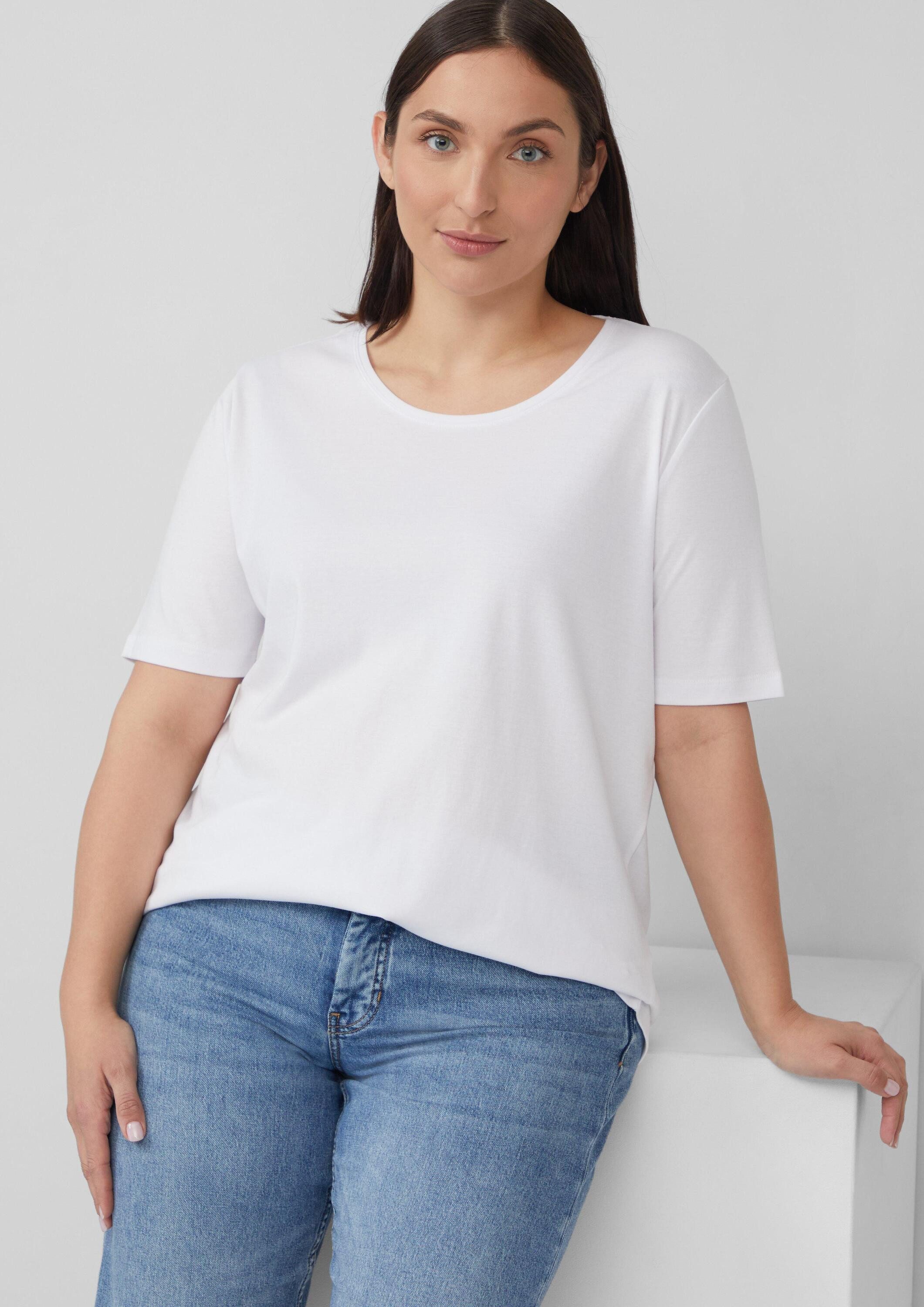 s.Oliver Kurzarmshirt T-Shirt T-Shirt im Regular günstig online kaufen