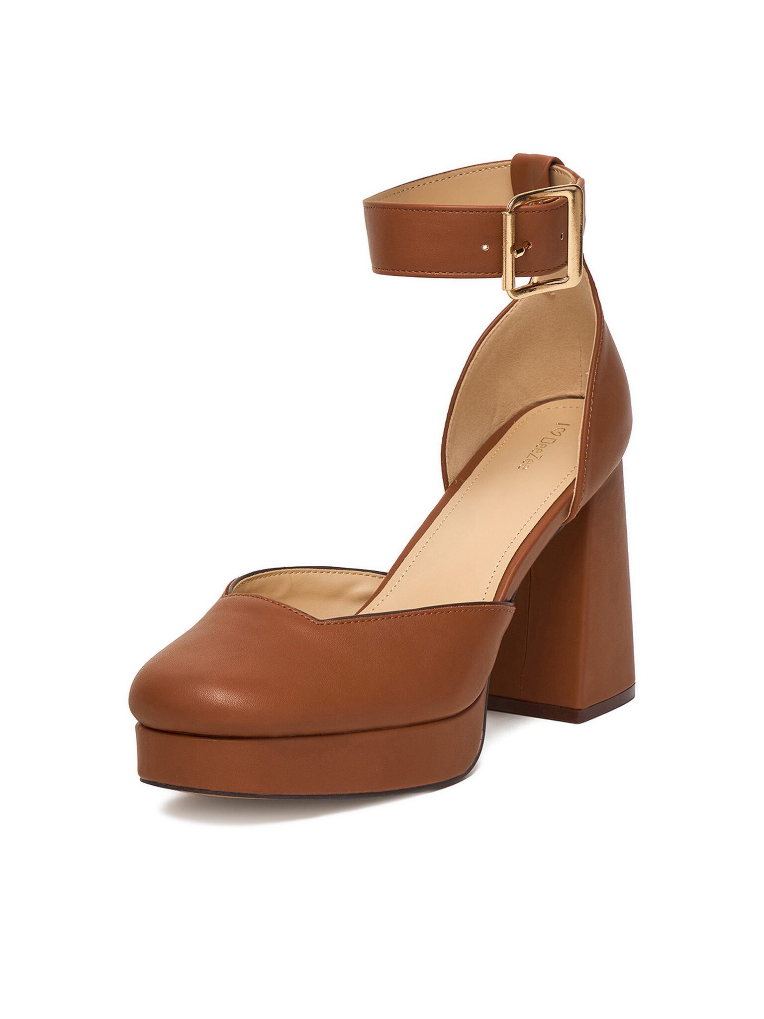DeeZee Deezee Damen Pumps Braun DeeZee-CEO-CD25-178-1 Camel Pumps