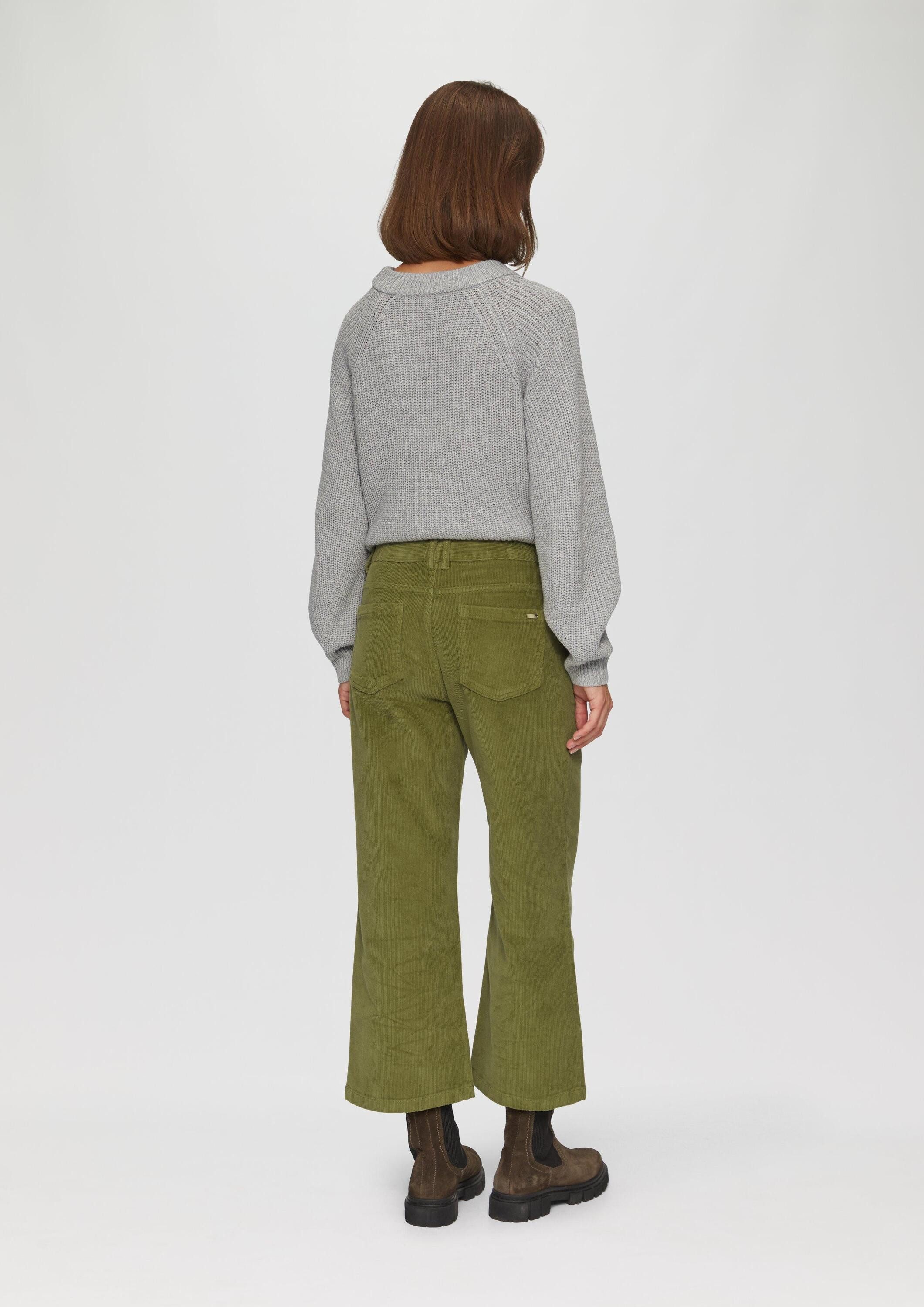 s.Oliver Culotte Hose Elastische Culotte aus Cord