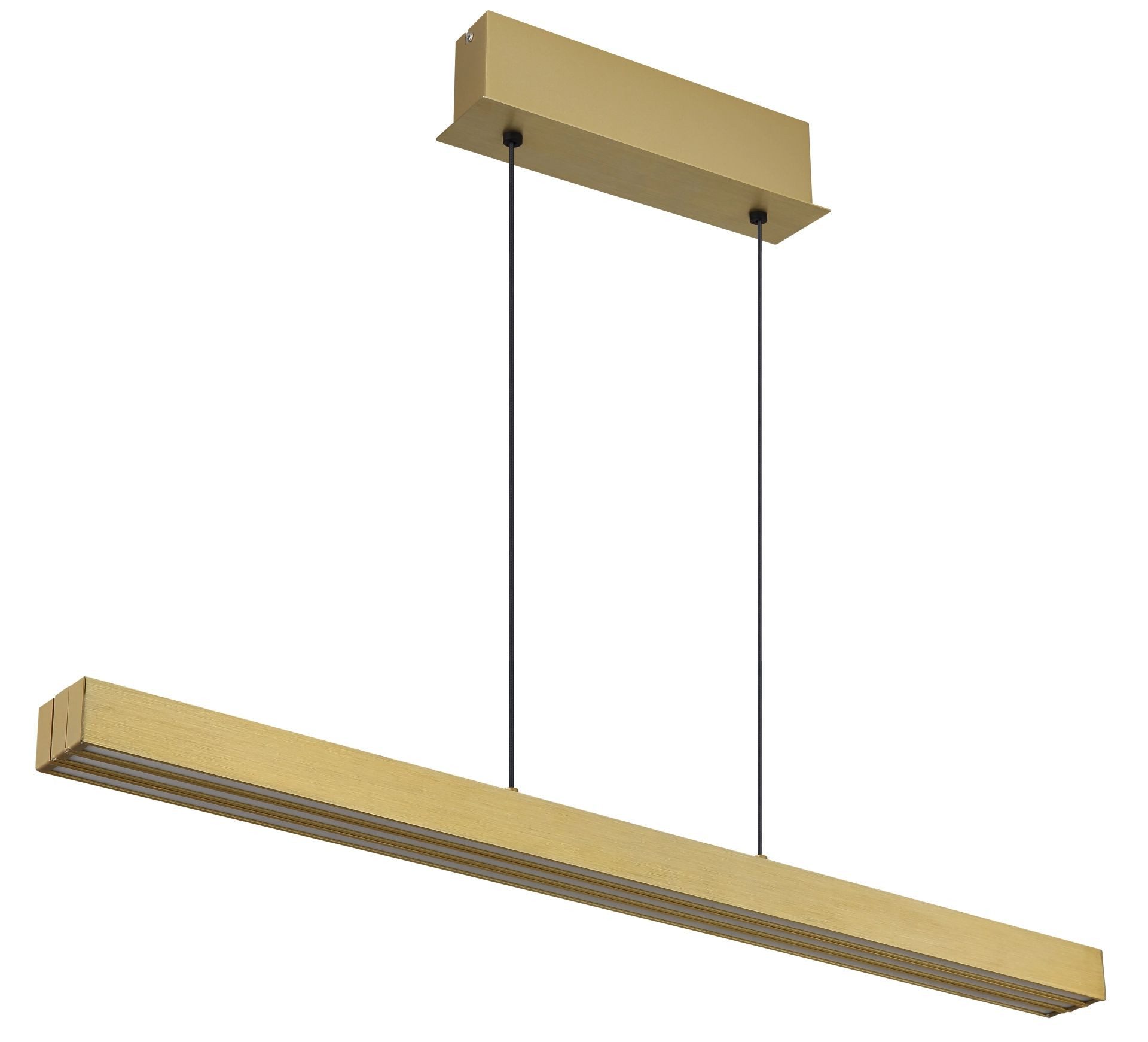 GLOBO LIGHTING LED-Hängeleuchte ETHAN, Dimmfunktion, Memoryfunktion, mehrere Helligkeitsstufen, LED fest integriert, warmweiß - kaltweiß, Höhenverstellbar, Breite verstellbar, Touch Ein/Aus, Touchdimmer