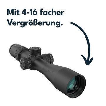 Vector Optics Vector Optics SCOL-48 Veyron 4-16x44IR SFP Zielfernrohr (Ideal für Jagd, Sport und Airsoft)