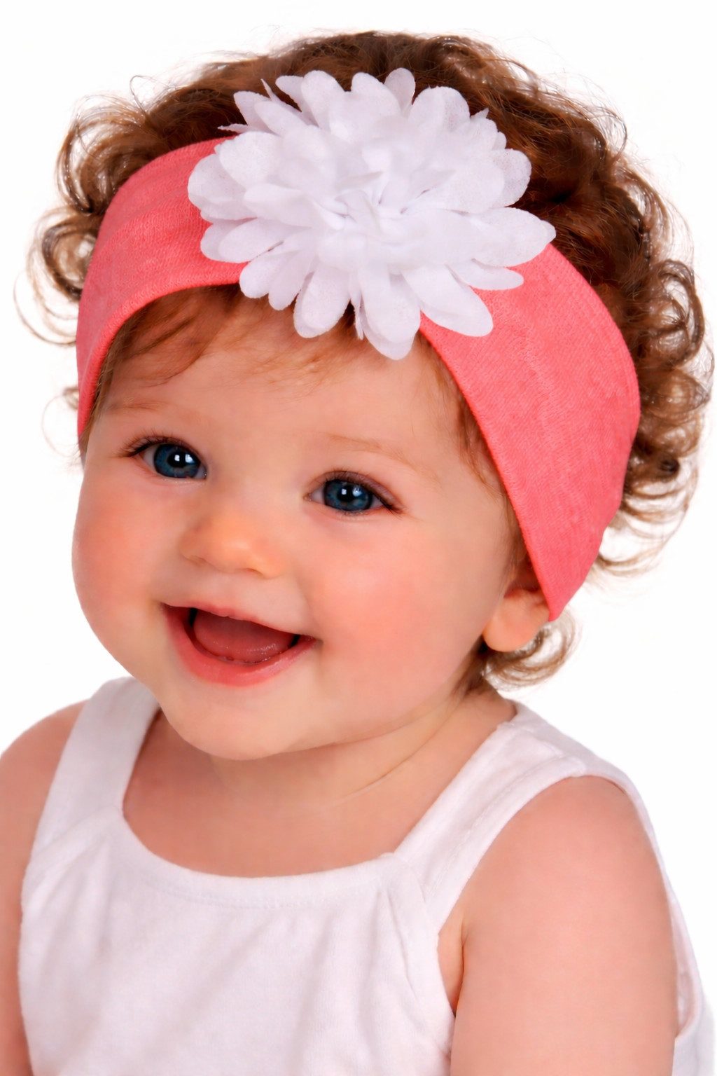 La Bortini Stirnband Kopfband für Babys und Kinder Kopfband Haarschmuck Haarband elastisch, weich, ab 0Mon