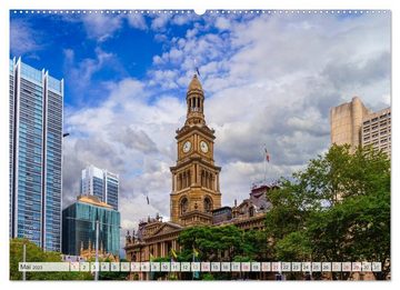 CALVENDO Wandkalender Australien Metropolen (Premium, hochwertiger DIN A2 Wandkalender 2023, Kunstdruck in Hochglanz)