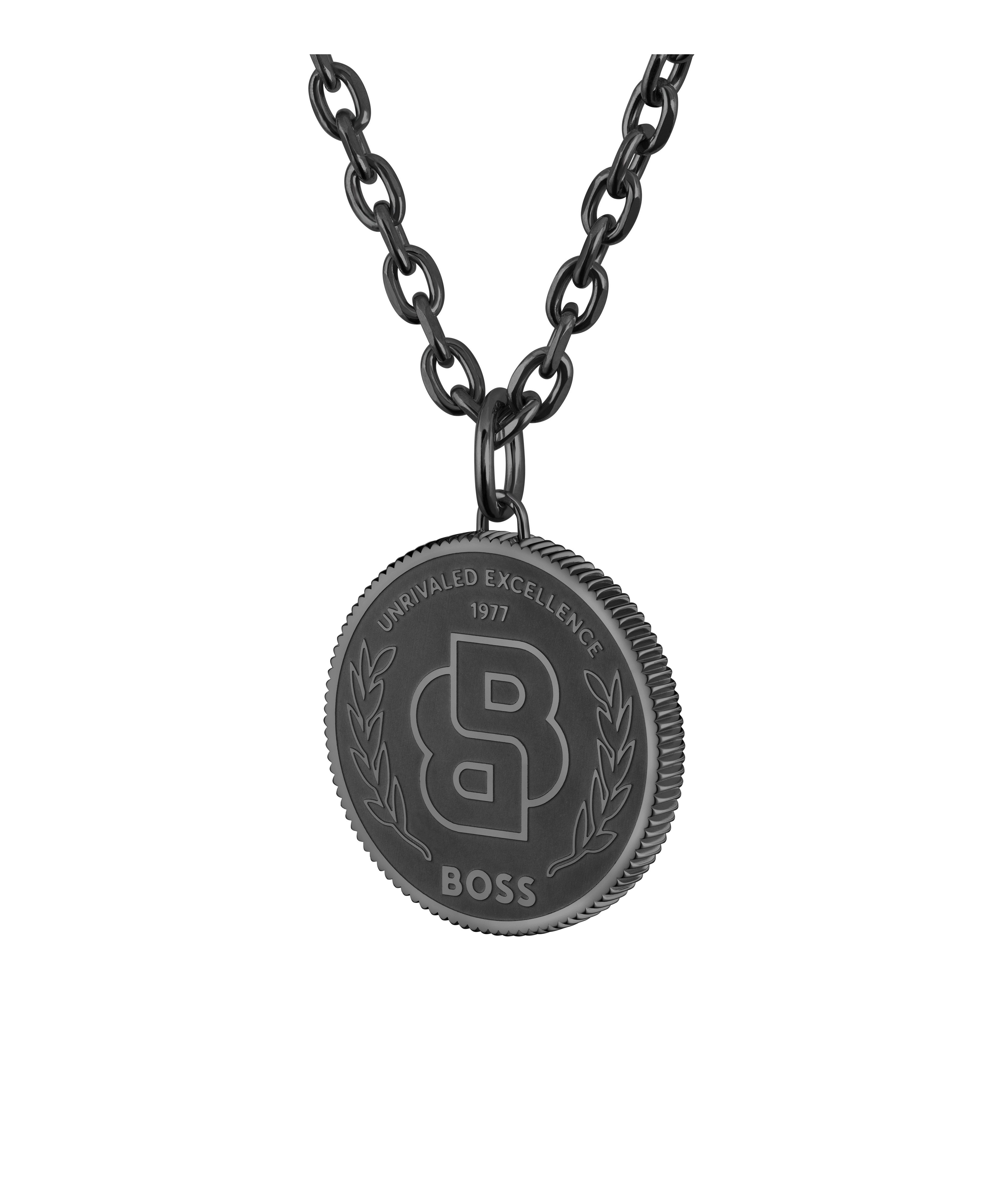 BOSS Kette mit Anhänger DOUBLE B COIN günstig online kaufen