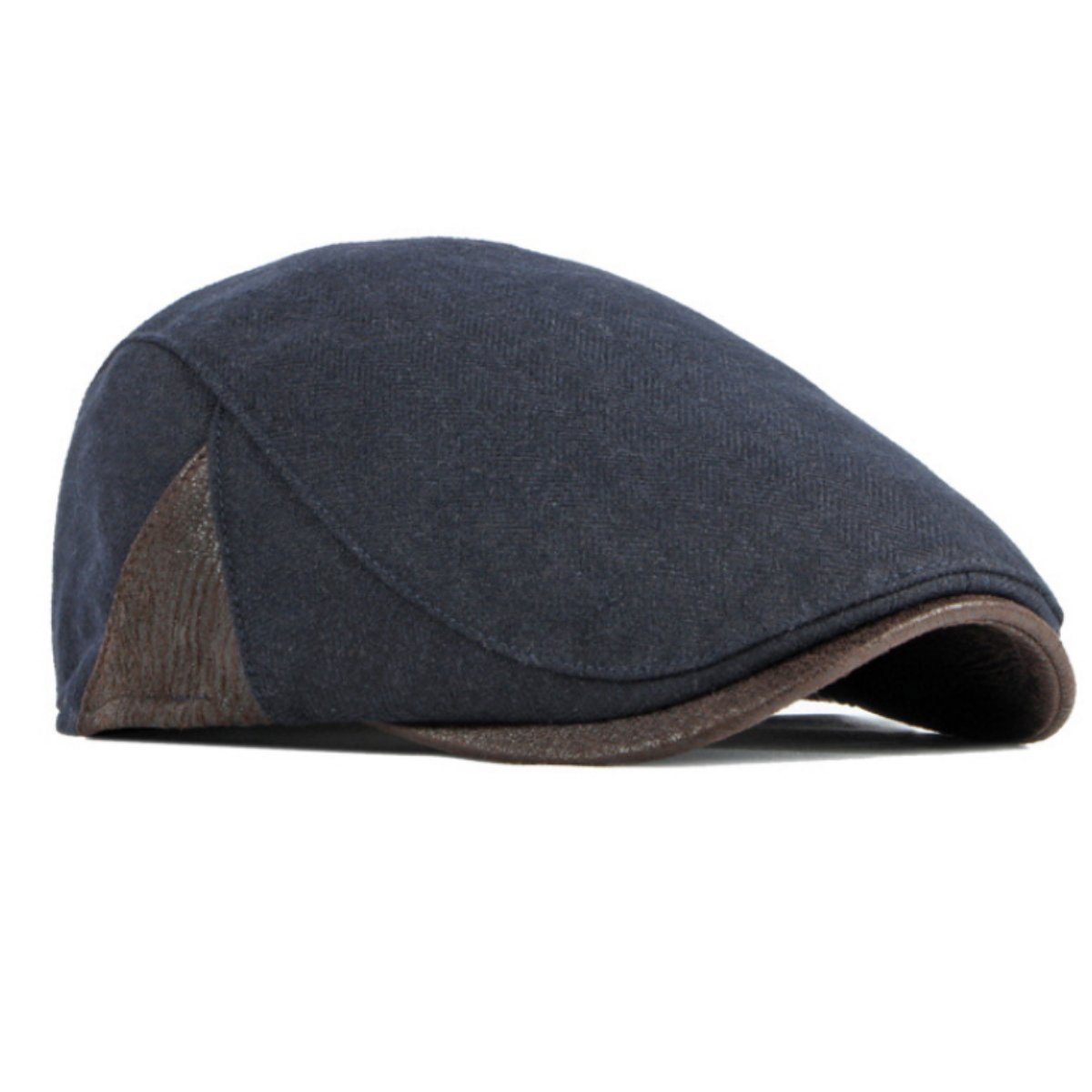 Sporty Flat Cap Flat Cap Klassik Schirmmütze mit Schirm Schiebermütze günstig online kaufen