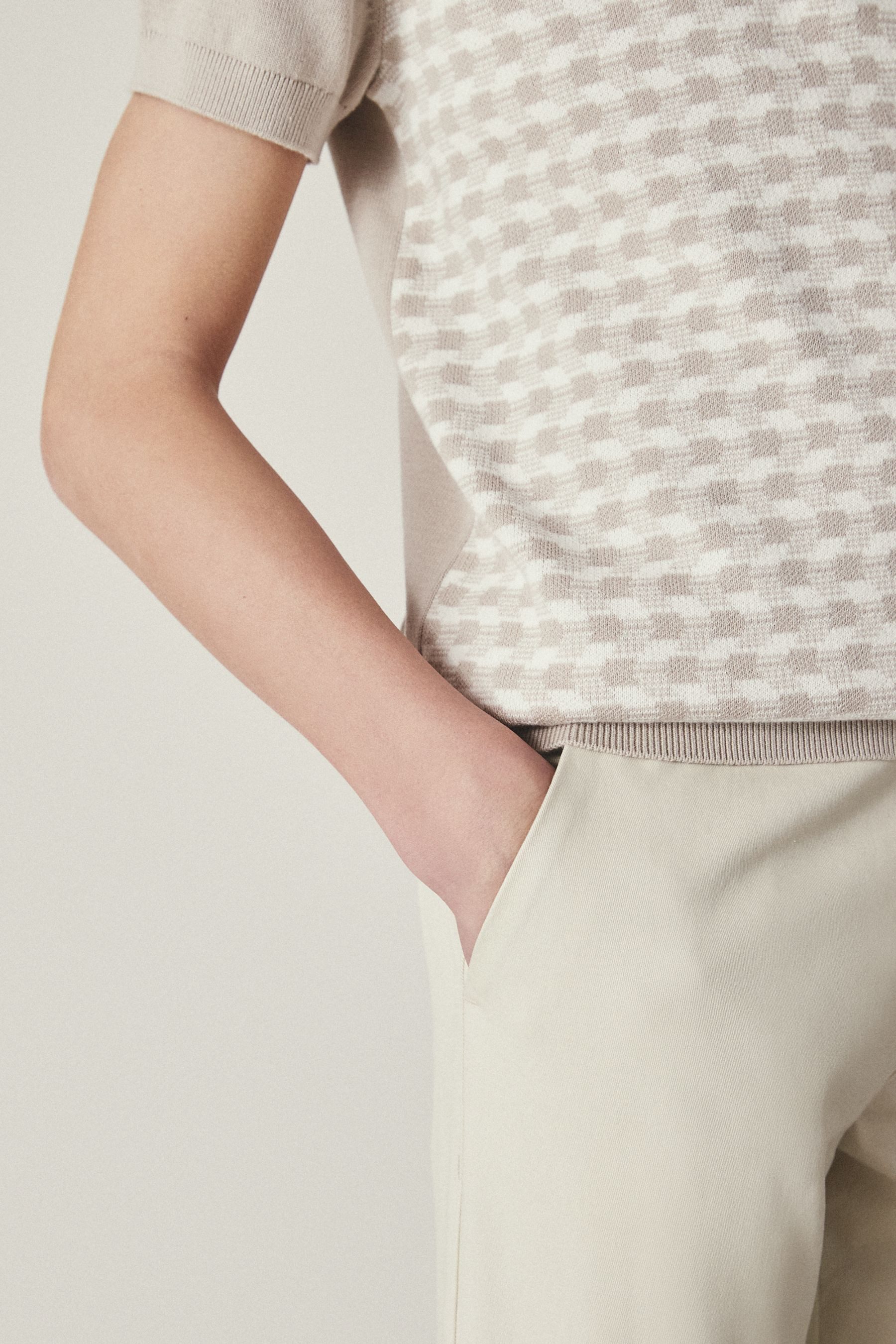 Next Chinohose Skinny Fit Chinohose mit Stretch (1-tlg)