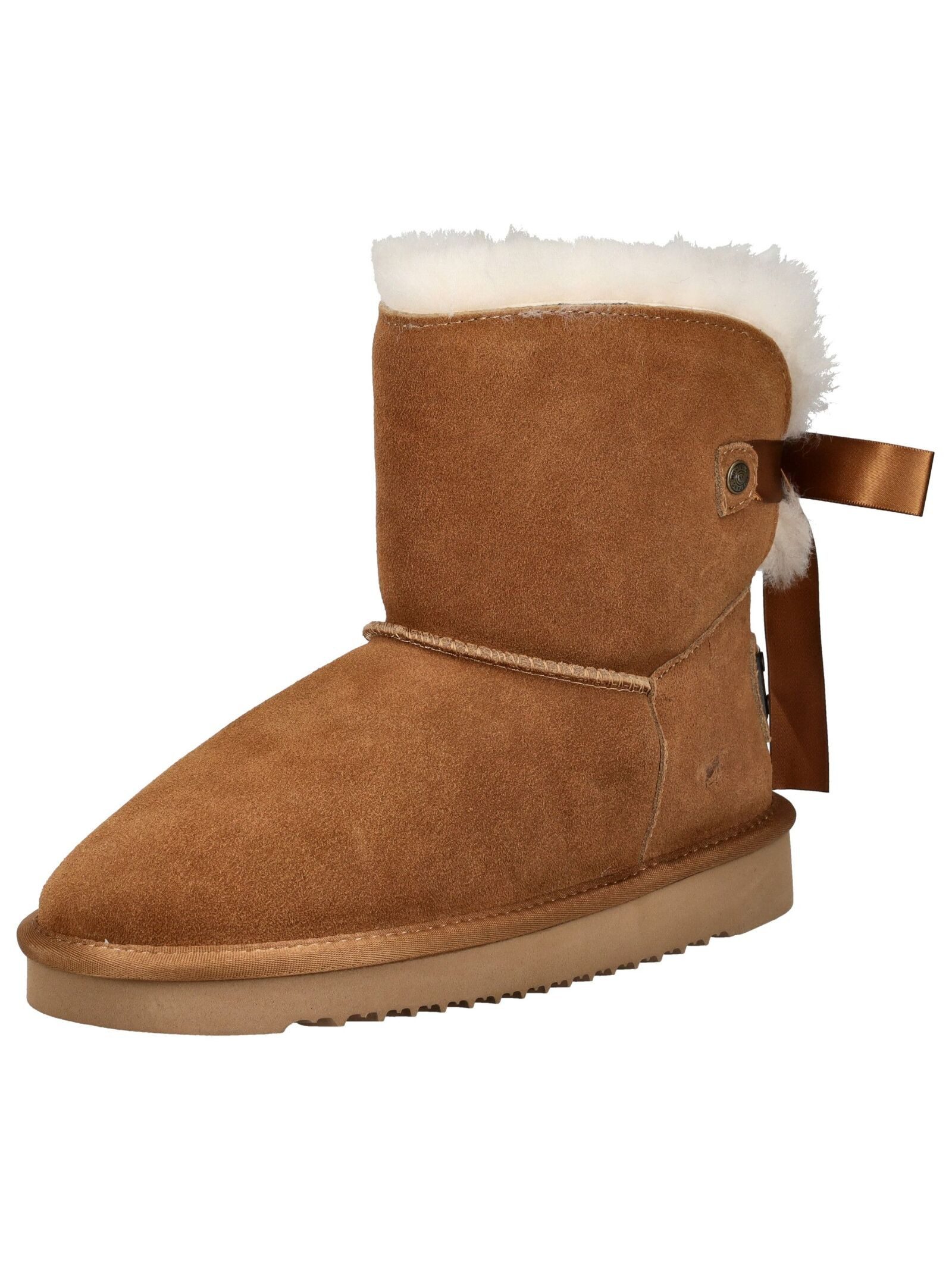 Mustang Shoes Mustang Shoes Stiefelette Veloursleder Stiefelette günstig online kaufen