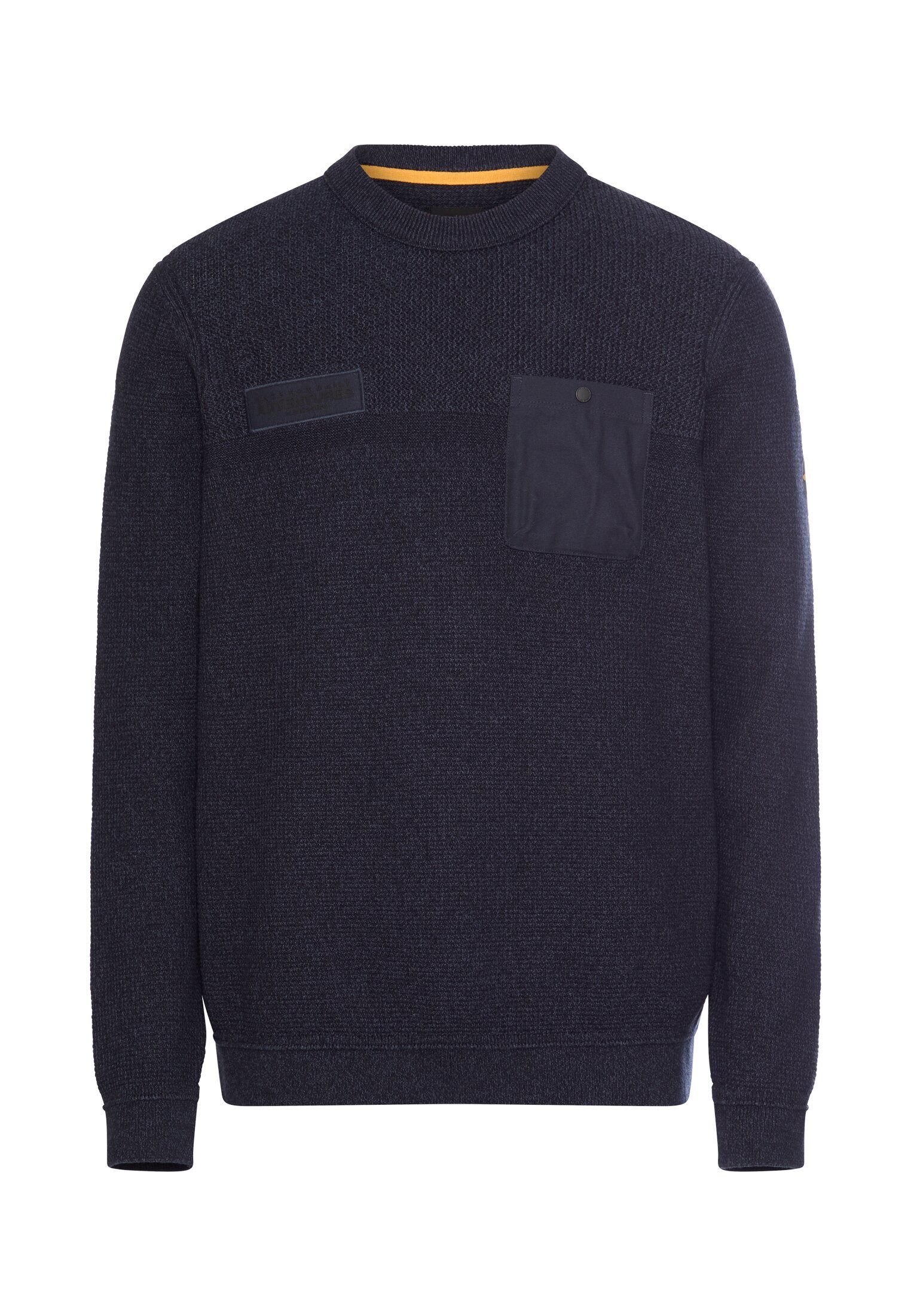camel active Strickpullover mit Rundhals