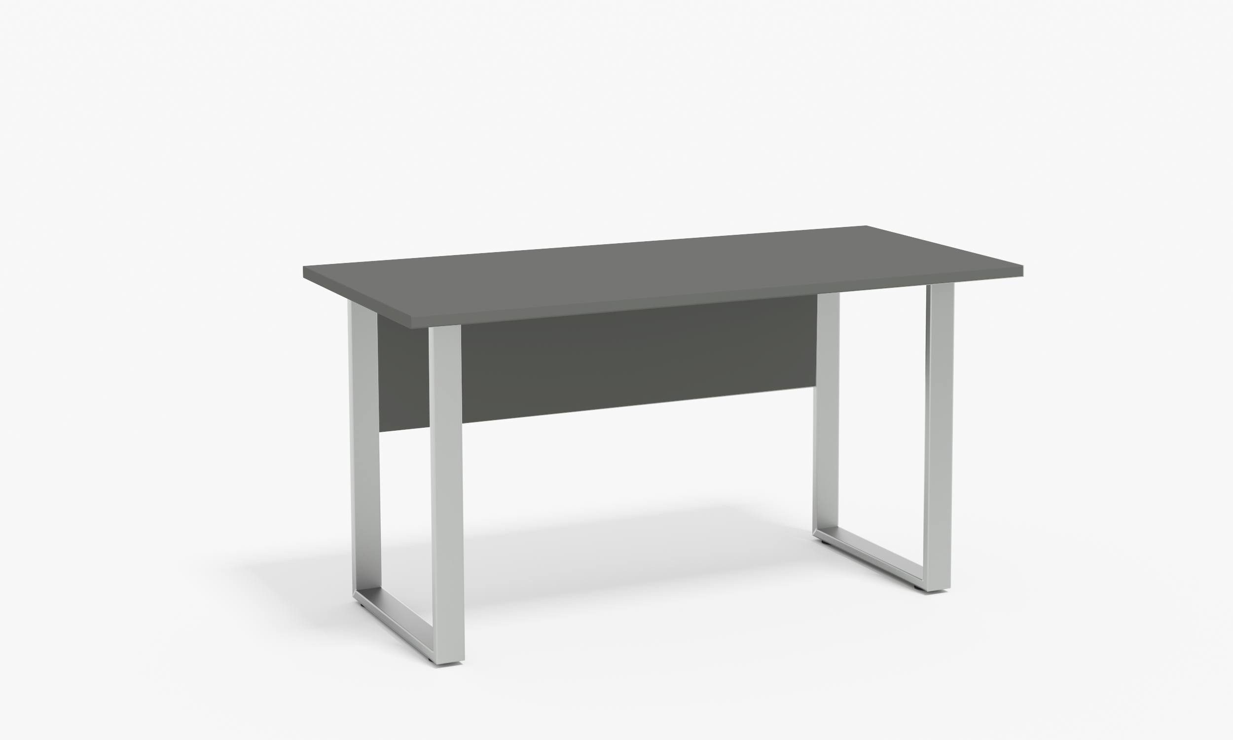 BMG Möbel Schreibtisch Office Edition Mini (Homeoffice Schreibtisch), 138 x 67 cm, Metallgestell, Made in Germany