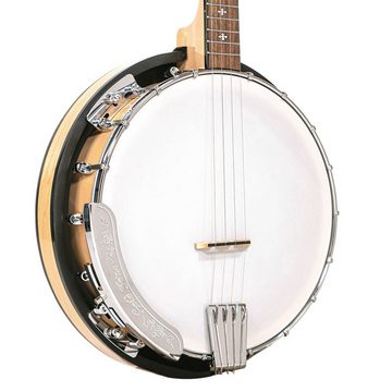 Gold Tone Banjo Gold Tone CC-PLECTRUM 4-Saiter Cripple Creek Plektrum-Banjo mit Res...
