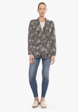 Le Temps Des Cerises Jackenblazer mit trendigem Allover-Muster