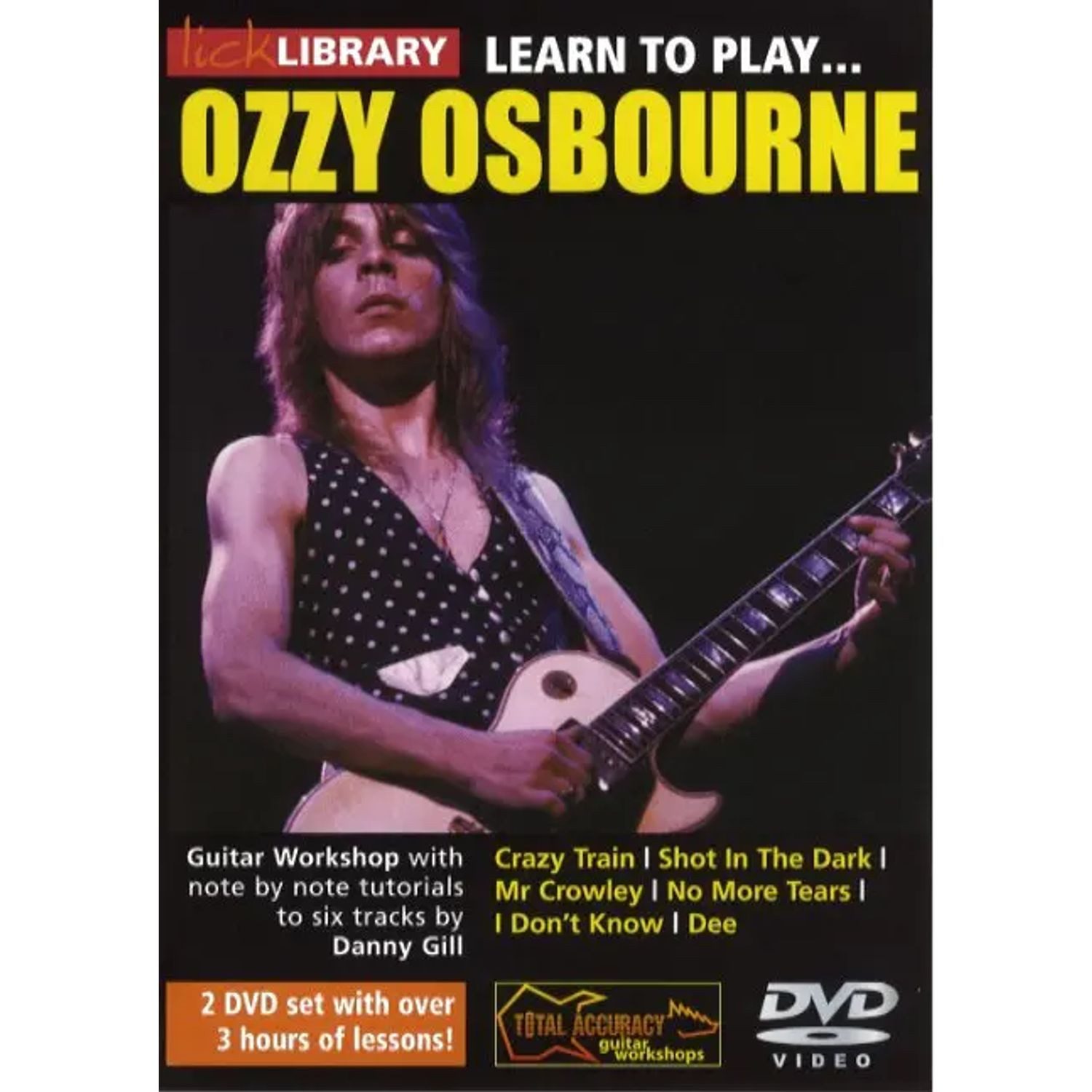 DVD Learn To Play Ozzy Osbourne