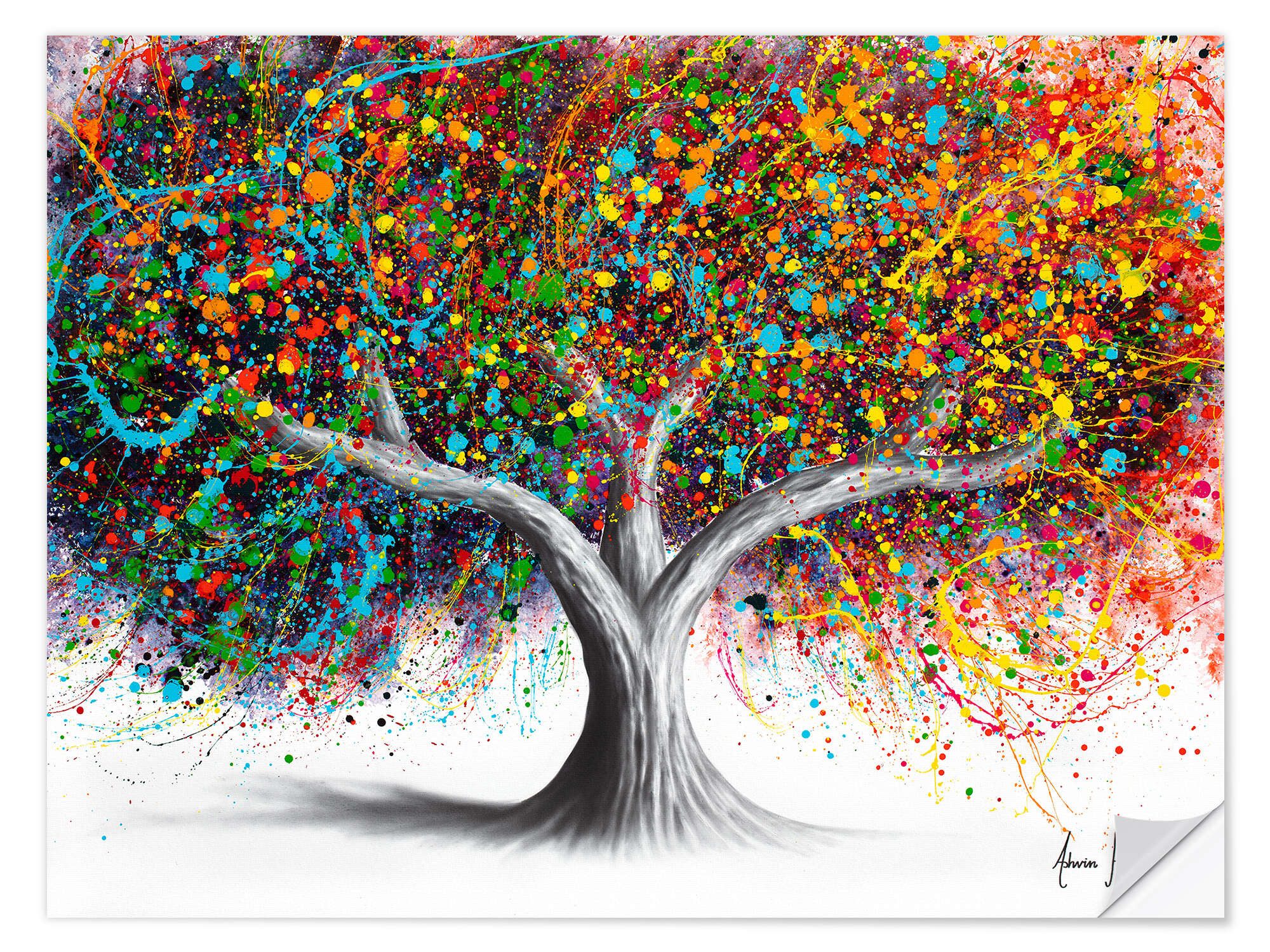 Wandfolie Ashvin Harrison
