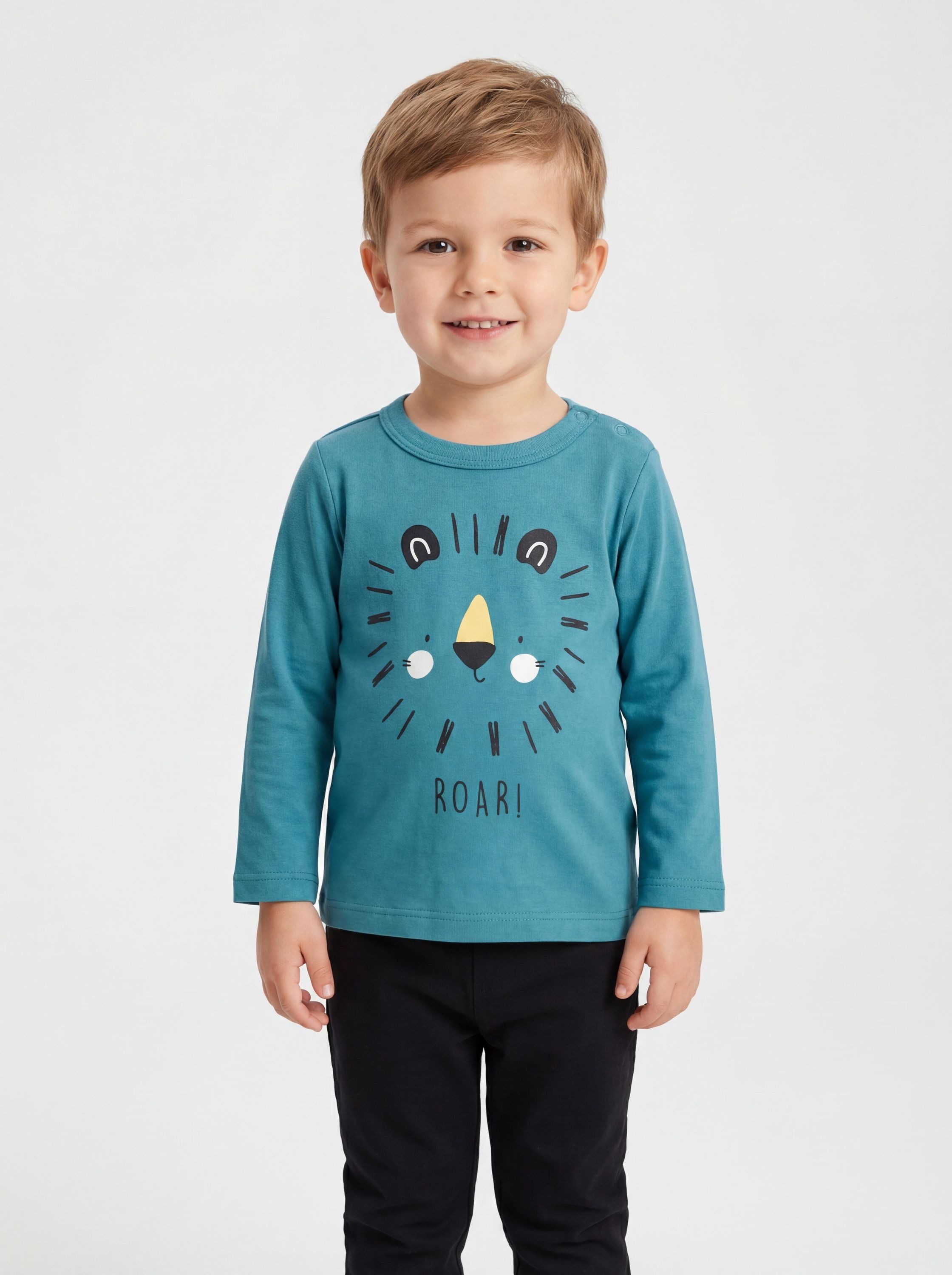 TupTam Langarmshirt TupTam Baby Jungen Langarmshirt 5er Set – Bild 3 von 5
